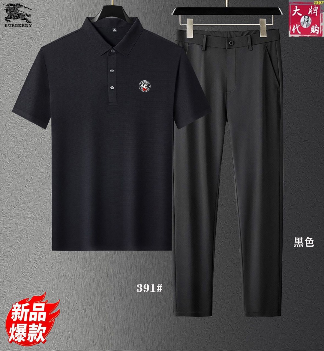 NO:531014,【Burberry】New set!  Mercerated fabric!  Exclusive first new product, 2025ss official website synchronized with Milan catwalk style, top quality goods (173 130 catties wear) standard code number!  The latest top official website original list, a new experience, three-dimensional fabric tailoring, new hardware accessories, delicate and soft feel, comfortable and breathable upper body, big brand style, luxury and atmospheric, texture only imported from Italy customization, versatile style, not picky to wear, meticulous workmanship, no pressure to go in and out, absolutely a good product worth everyone!  Size clothes M-4XL pants 29-40 (can wear about 195 catties), burberry, alexander wang19860909【巴宝莉】新款套装！丝光面料！独家首发新品 ,2025ss官网同步米兰走秀款 实物拍摄顶级好货（173 130斤穿l）标准码数！最新顶尖官网原单,全新体验 面料立体剪裁 全新五金配件、手感细腻柔软 上身舒适透气 大牌风范 奢华大气 进口意大利定制才有的质感 百搭款式 穿着不挑人 ,做工精细一丝不苟 ,出入无压力 绝对值得人手一件的好货！码数衣服M-4XL 裤子29-40（可穿195斤左右）,,burberry,alexander wang,Men's clothing