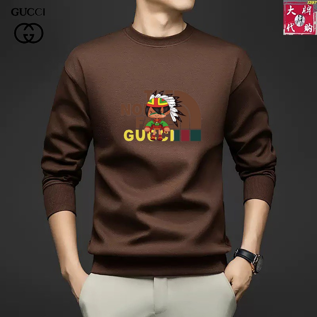 NO:648617,[Gucci] New long-sleeved sweatshirt for autumn and winter. Classic catwalk model. Customized high-end pure cotton sweatshirt fabric. Advanced customization. Luxurious and ultimate king style. Handsome enough!  Perfect details, exquisite texture, extraordinary quality, long-lasting wear and not easy to deform. Sizes M-4XL can wear about 195 pounds. Please state your height and weight when placing an order!  ,,gucci,hoodie,sweatshirts,alexander wang19860909【Gucci 古奇】秋冬季新款长袖卫衣 经典走秀款订制高档纯棉卫衣面料 高级定制 奢华极致王者风范 足够的帅气！完美细节 质感细腻 品质超凡 久穿而不易变形 尺码M-4XL 可穿195斤左右 下单请报身高体重！,,gucci,hoodie,sweatshirts,alexander wang,Men's clothing