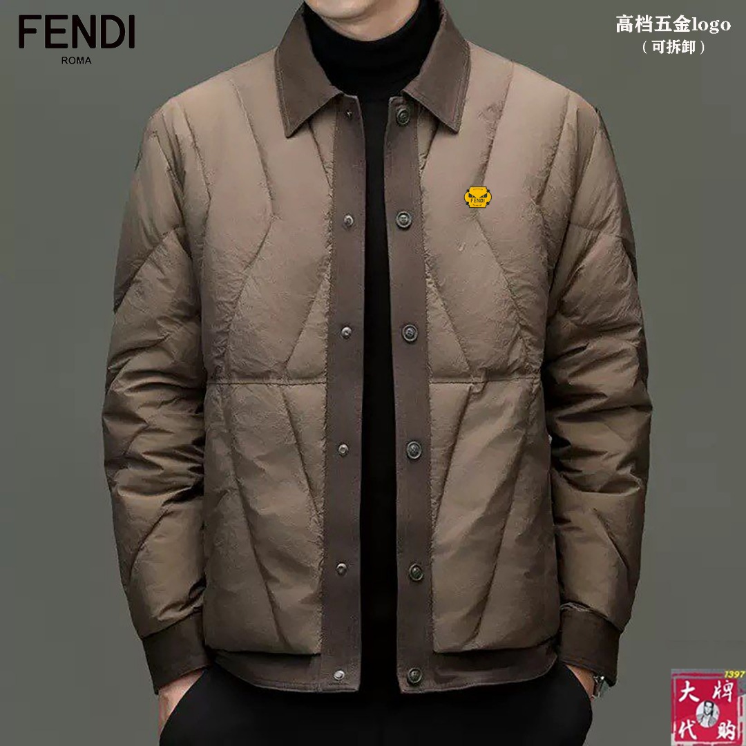 NO:656597,Fendi Fendi's latest high-end fashionable casual down jacket, international standard 90 down jacket, recommended for outdoor hot style. The super authentic upper body instantly transforms into an oppa!  , simple and fashionable three-dimensional tailoring, unique craftsmanship, produced by the original factory; excellent upper body effect, showing confident temperament; all details show perfect quality. The classic logo on the chest symbolizes the brand's supreme quality. Owning it is the beginning of another fashion. Size M--4XL,, fendi, fendi, jackets & coats, down jacket, alexander wang19860909Fendi 芬迪 最新款高端时尚休闲羽绒服外套,国际标准90羽绒服 ,户外爆款推荐 超正版型上身瞬间变欧巴！,简约时尚的三维裁剪,工艺独特,原单代工厂出品；上身效果极佳,彰显自信气质；所有细微处尽情展现完美品质胸口的经典Logo象征了品牌至高的品质,拥有,便是另一种时尚的开始,码数M--4XL,,fendi,fendi,jackets & coats,down jacket,alexander wang,Men's clothing