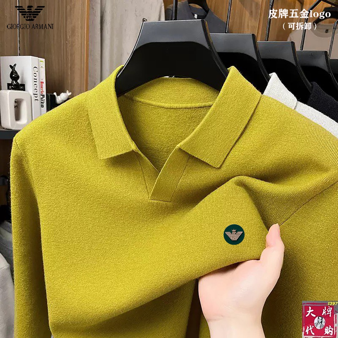 NO:681401,Armani Armani is a new style that will sell everything!  New original men's casual sweater, high-end customization, high-end version, fashionable and versatile, popular imported fabrics, super soft and delicate to the touch, skin-friendly and comfortable to wear, high-end boutique, the upper body is exquisitely made by the OEM, a must-have item for men, size M-4XL,,armani,armani,sweaters,19860909Armani 阿玛尼 砸锅卖铁都要上的新款！新款原单男士休闲毛衣 高端定制 高端版本 时尚百搭爆款进口面料 手感超柔软细腻 穿着亲肤舒适 高端精品 代工厂精细做上身非常赞 男士必备单 码数M-4XL,,armani,armani,sweaters,,Men's clothing
