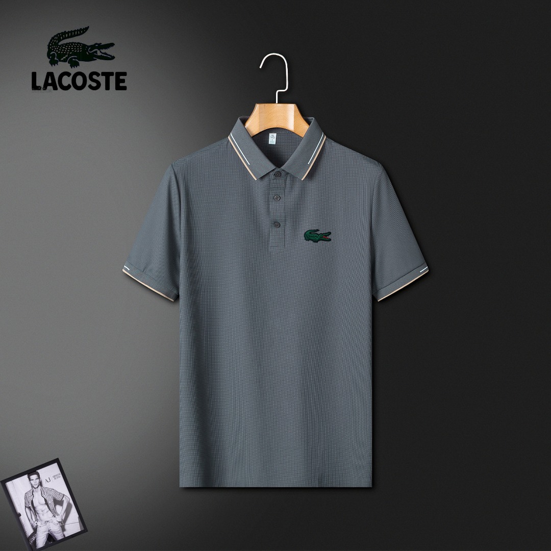 NO:844653,Crocodile's new spring and summer short-sleeved lapel polo T-shirt ~ avant-garde design!  Customized mercerized pique cotton, soft to the touch!  Comfortable to wear ~ embroidered brand logo craft design!  Buttons with logo design, versatile business and casual style, allowing you to perfectly combine fashion, leisure and business!  A must-have item for trendy men!  The upper body is so handsome!  Standard size M-4XL,,T-shirt,tees,t-shirt,19860909鳄鱼 春夏新款短袖翻领polo衫T恤～ 设计前卫！订制丝光珠地棉、手感柔软！穿着舒适～刺绣品牌logo工艺设计 ！纽扣带logo设计、百搭商务休闲款 让您时尚休闲与商务完美结合！潮男必备单品 ！上身帅爆！标准码数M-4XL,,T-shirt,tees，t-shirt,,Men's clothing