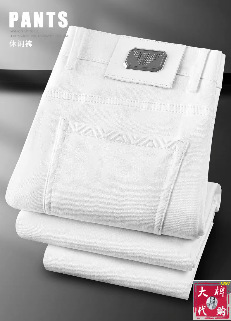 NO:847113,[Armani] Spring and summer new style, new taste and value sharing, popular casual pants, very comfortable to wear, low-key yet luxurious, very classy to wear, the style and cut of the pants needless to say, the upper body is exquisite and vivid. Really first-class top quality casual pants, using Turkish cotton to produce the most famous denim fabric. The quality is outstanding, and the pants are very soft after heavy washing!  The straight-leg version is not picky and the upper body is absolutely stylish. The expert design is extremely luxurious.  Code number 29-40,,armani,armani,19860909【 Armani 阿玛尼】 春夏季新款 全新品味与价值共享 爆款休闲裤 身穿着非常舒适 低调不失奢华 穿出去非常有档次,裤型款式和裁剪亦无需多言 上身精致跃然.真正一等一顶级质料 真正殿堂级的休闲裤,选用土耳其的棉花 生产出最有名的单宁布 品质卓然,经过重水洗使得裤子很柔软！直脚的版型 不挑人 上身绝对的有型 达人设计 极度奢华． 码数29-40,,armani,armani,,Men's clothing