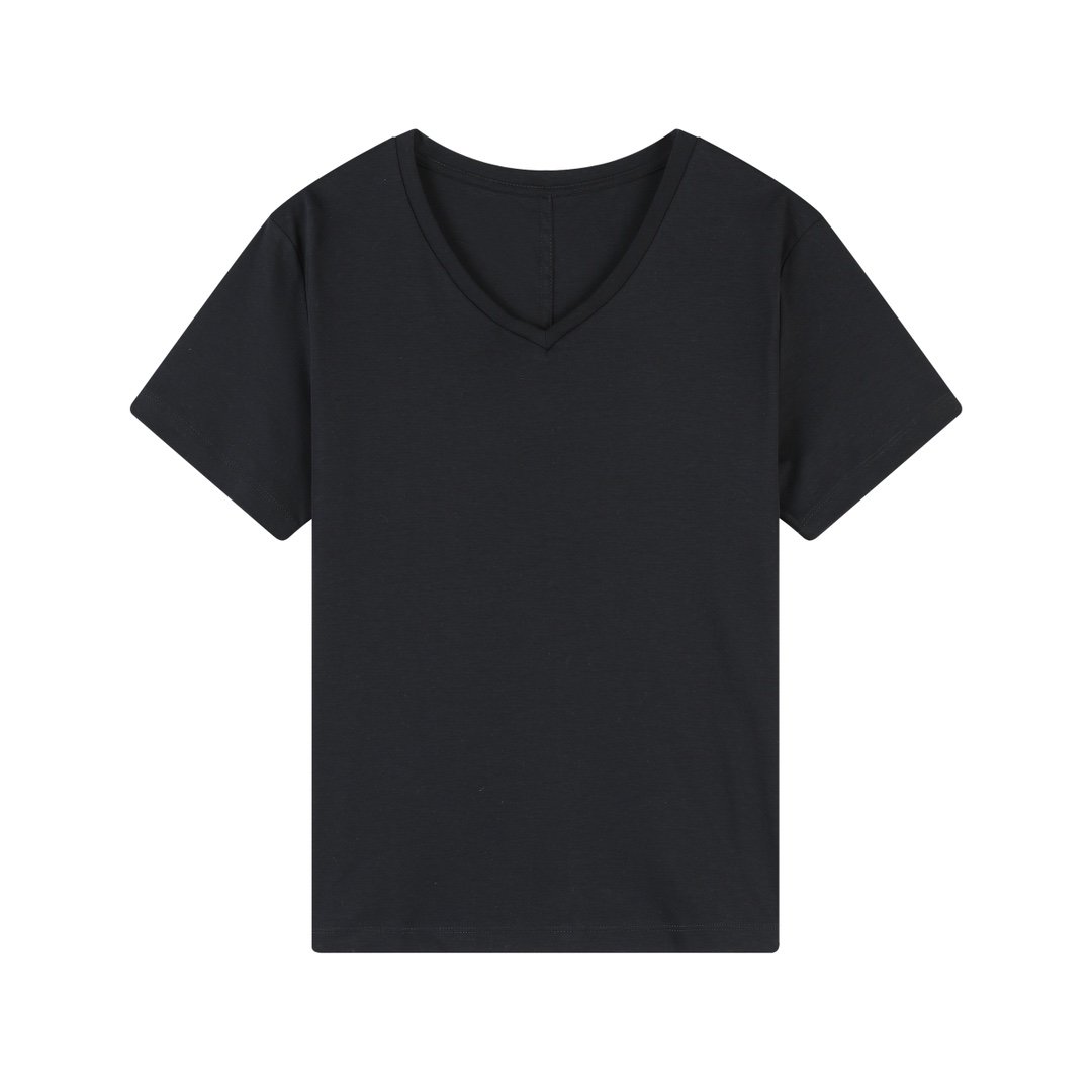 BGA136yedsj-女款一片式剪裁后背中缝线100支SUPIMA匹马棉V领短袖T恤\n\n关于款式及设计：\n作为极简主义的天花板，The Row的品牌故事可以说是从一件白色T恤开始，Olsen姐妹设计初衷只是想做一件完美，不被抛弃的T恤，Wesler系列的后中缝线T恤无疑是最入门级的单品，是一件永不过时的经典之作，跟着博主学穿搭，那么Wesler系列的黑白T恤是避不开的万能品。\n\nLisa同款的V领T恤，保留了Wesler系列的招牌标识，一片式剪裁，侧身无接缝线，后背T型结构，背部的法