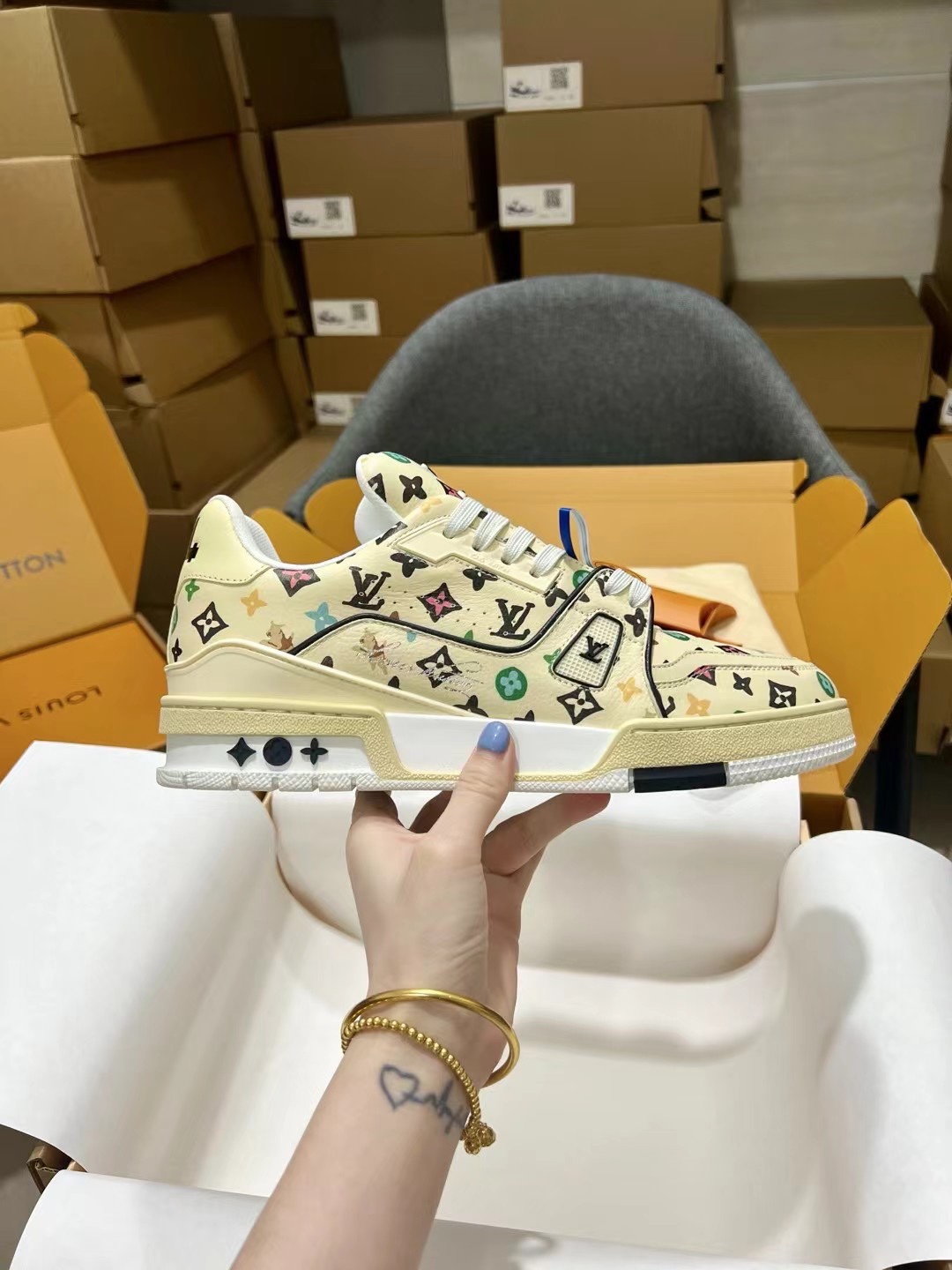 trainer serie reconocer nuestra familia! ¡Guangzhou boutique! ¡Precio de fábrica! ¡Top versión de co
