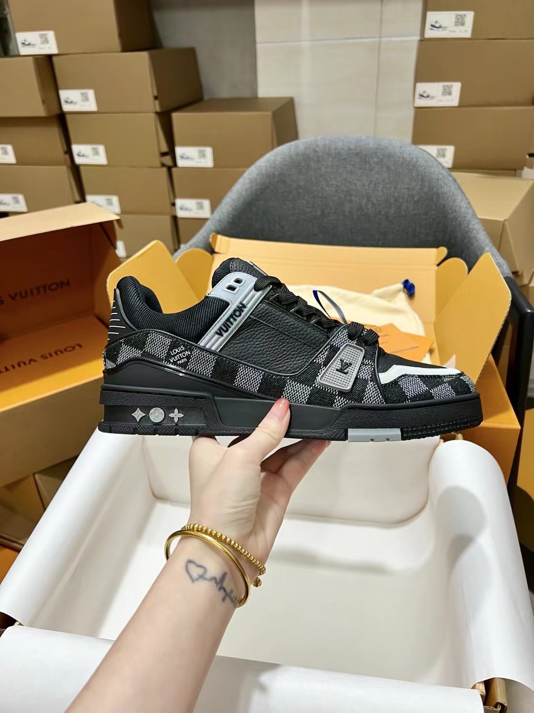 trainer serie reconocer nuestra familia! ¡Guangzhou boutique! ¡Precio de fábrica! ¡Top versión de co