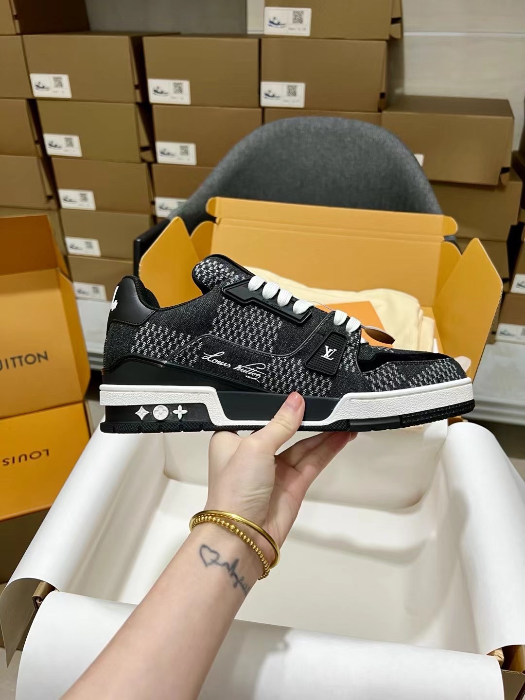 trainer serie reconocer nuestra familia! ¡Guangzhou boutique! ¡Precio de fábrica! ¡Top versión de co