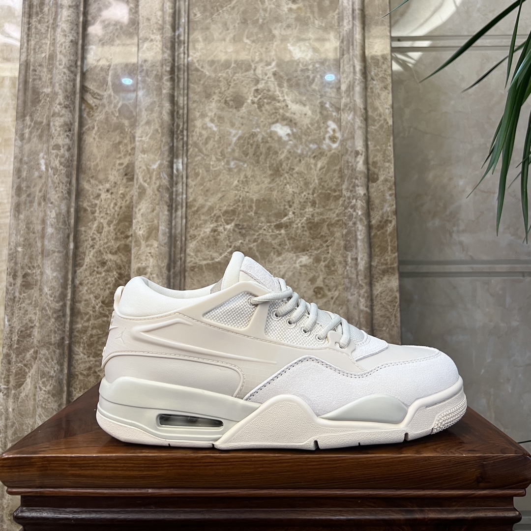 Air Jordan 4 Zapatos Air Jordan Beige Blanco