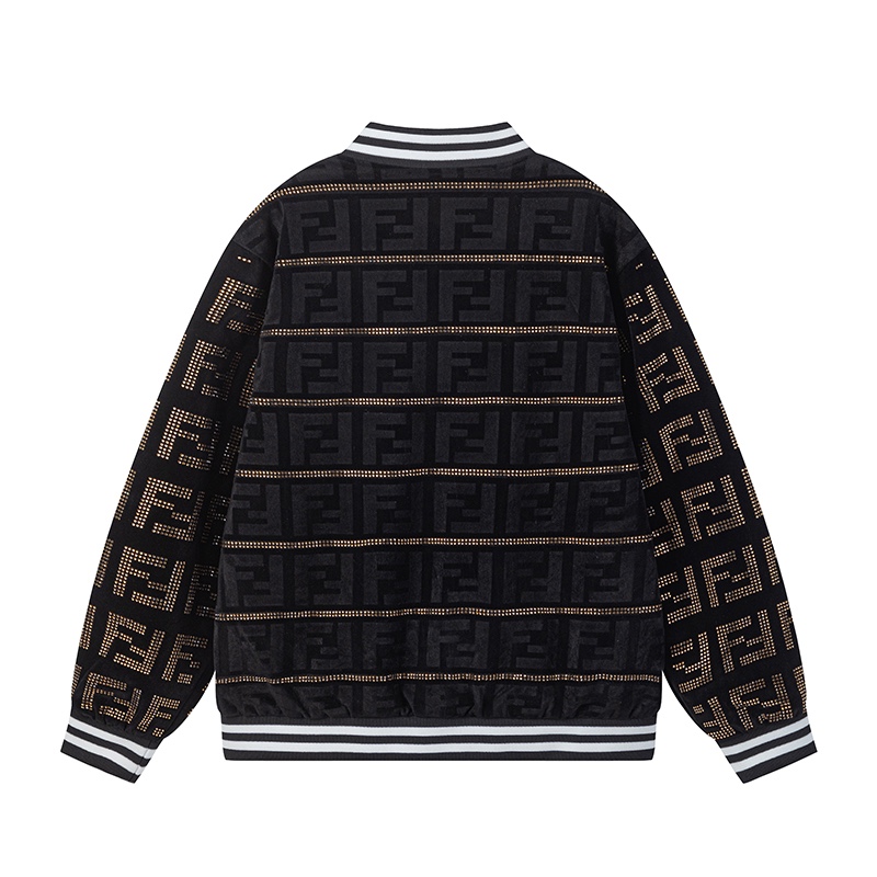 “CAO FENDl 2024SS New Jacket: Korean Velvet, High Quality, Stylish Design” - 图片 2