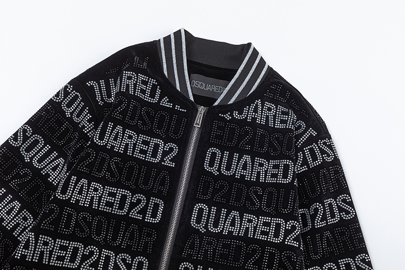 DSQUARED 2024SS Korean Velvet Jackets: High Quality, Versatile, Stylish. - 图片 3