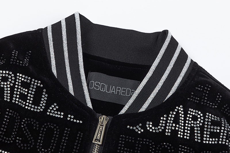 DSQUARED 2024SS Korean Velvet Jackets: High Quality, Versatile, Stylish. - 图片 4