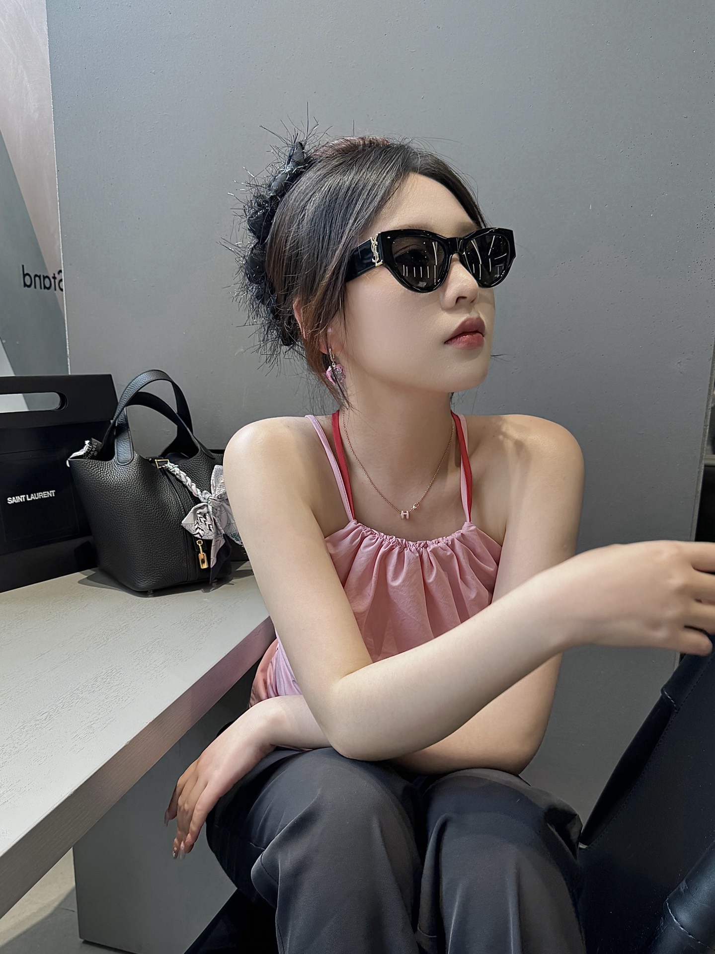Unknown 今日份的黑粉穿搭 |||今天做个甜酷女人吧