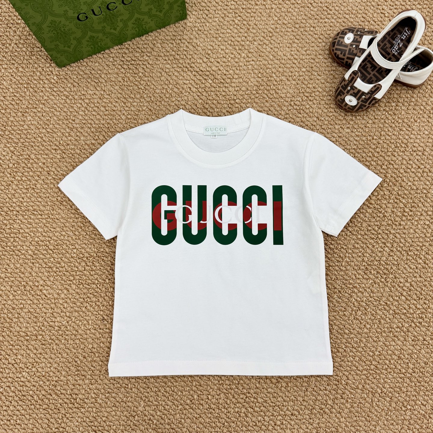 Serie GUCCI, camisetas de alta calidad, con las tres etiquetas completas, tallas: 90-150, adultos: S-2XL, camisetas par…