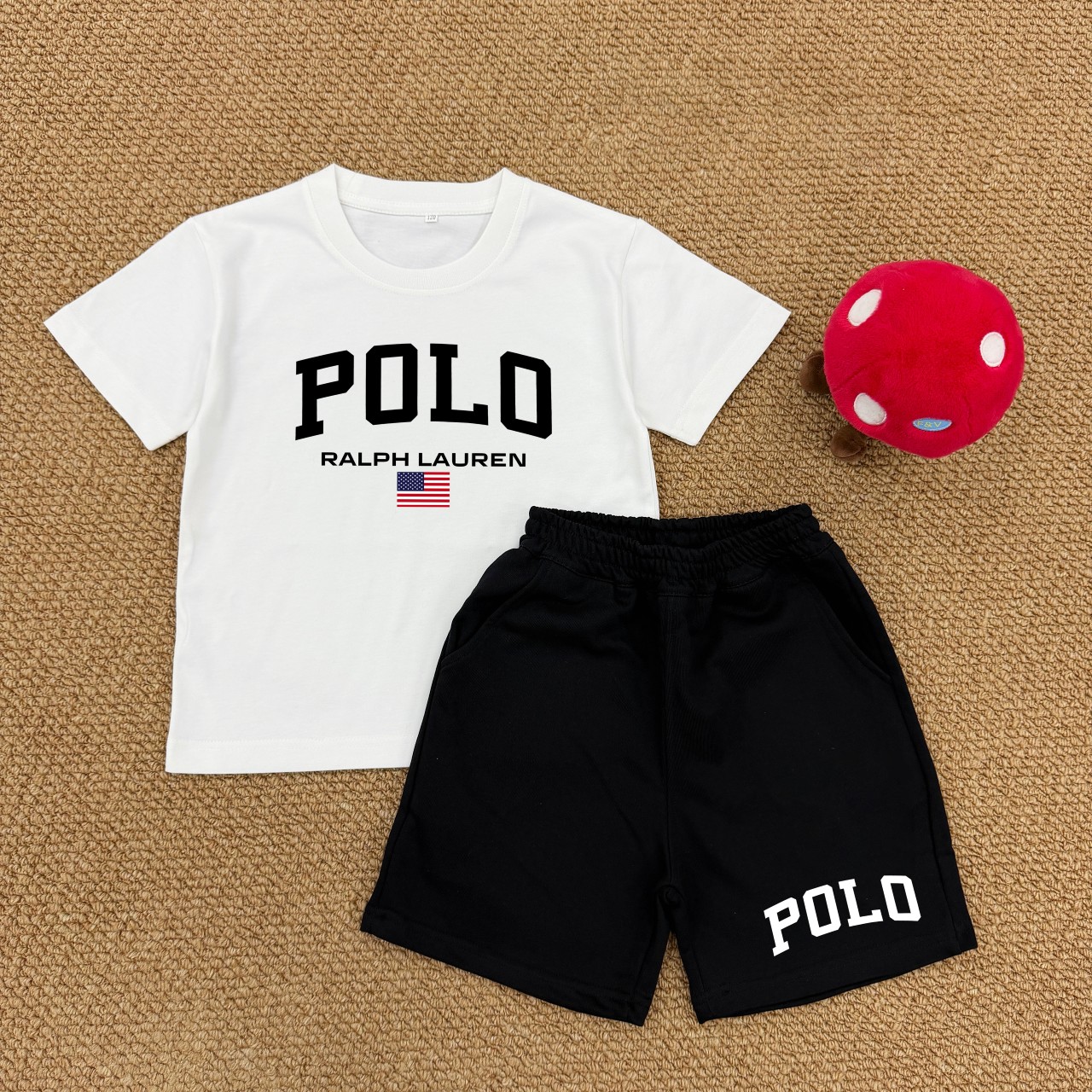 Serie de conjuntos de verano de Ralph Lauren, conjuntos de alta calidad, tres etiquetas completas, tallas: 90-150, cami…