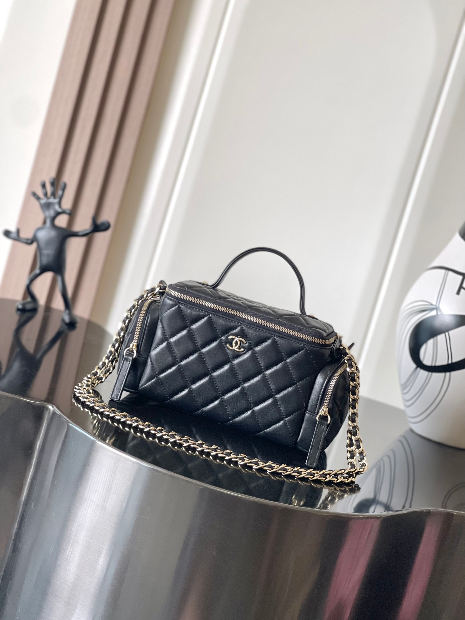 Chanel Tassen Camera Tas Replica van topontwerpers
 Schapenvacht