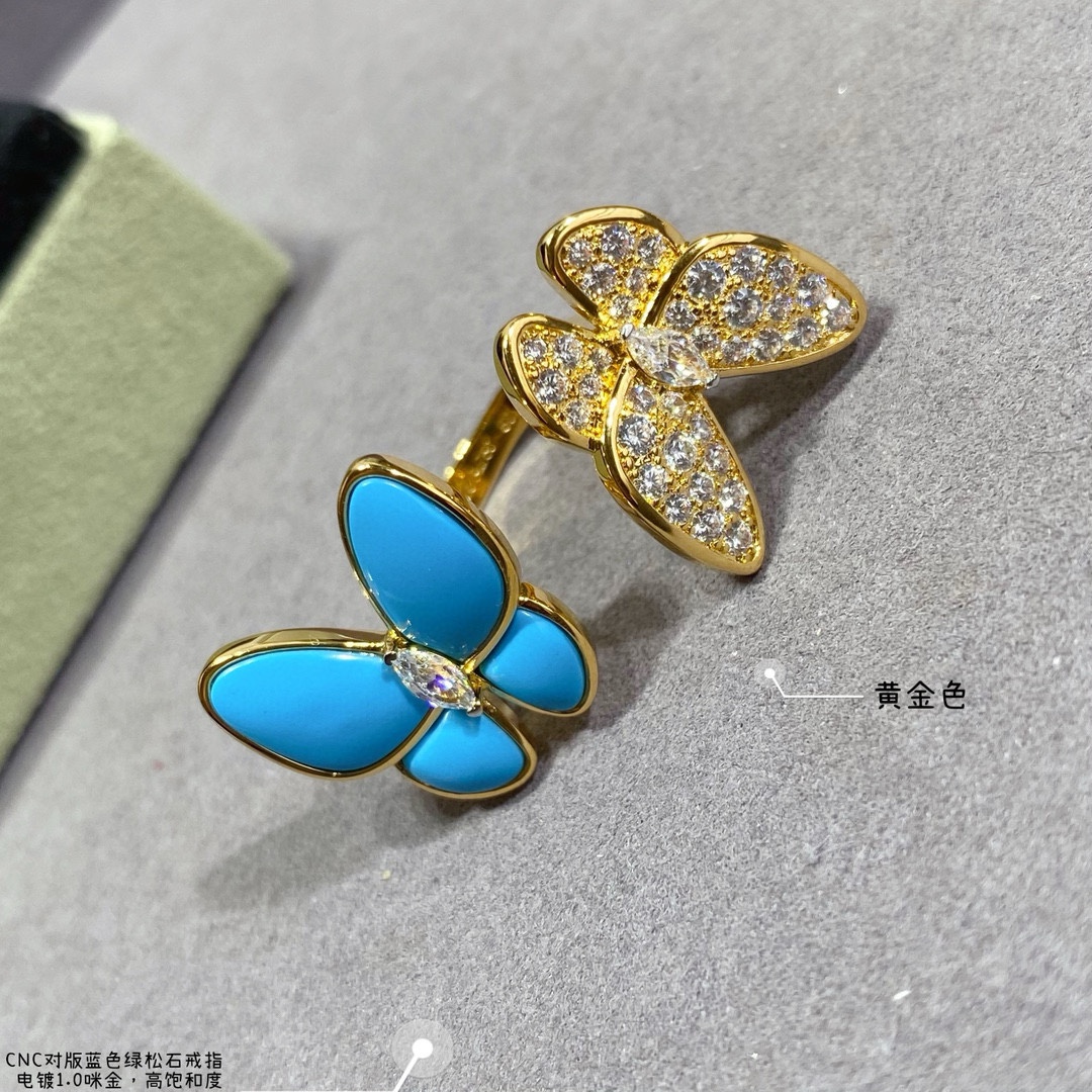 반클리프앤아펠 터쿼이즈 나비 모티브 목걸이 63754 이미지 8