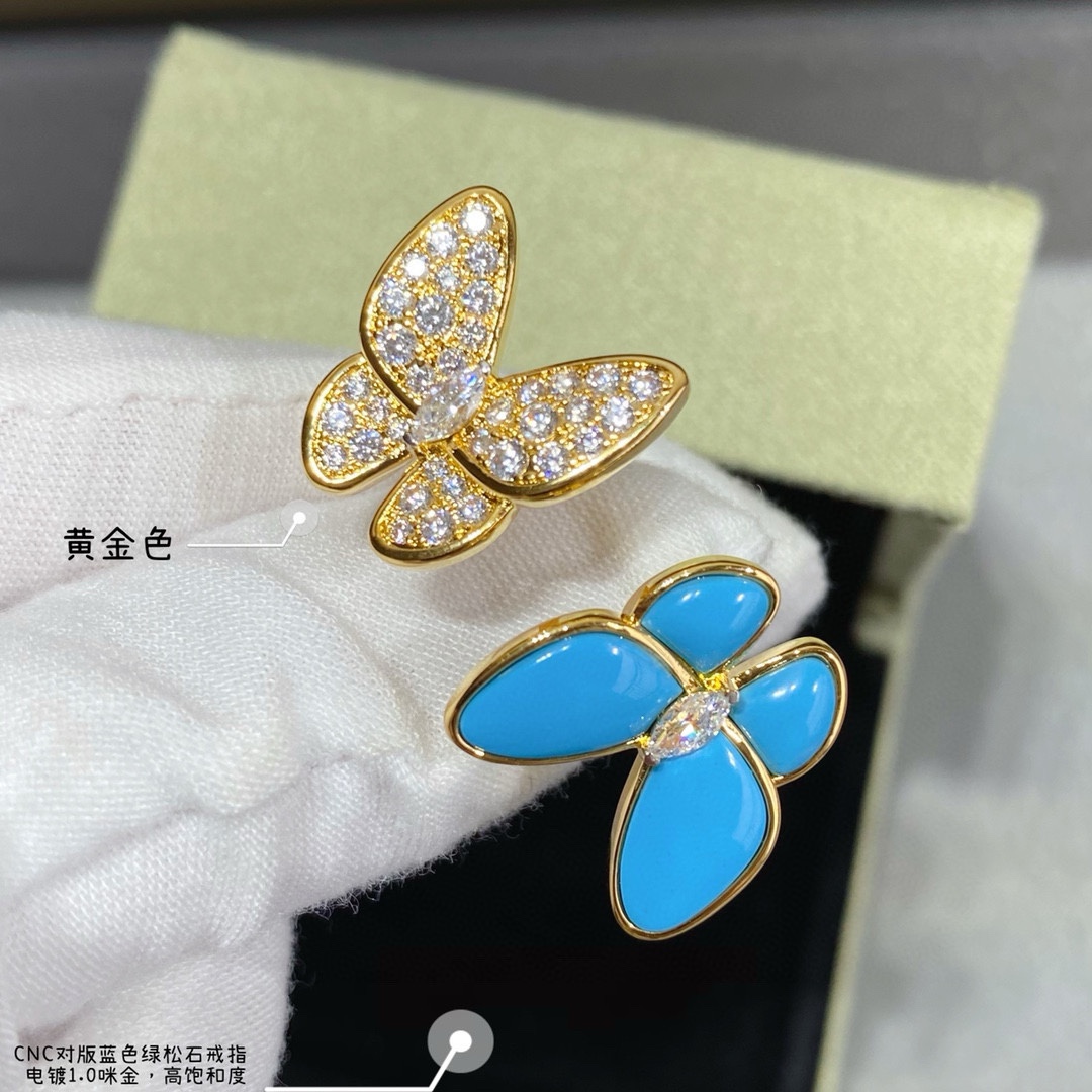 반클리프앤아펠 터쿼이즈 나비 모티브 목걸이 63754 이미지 9