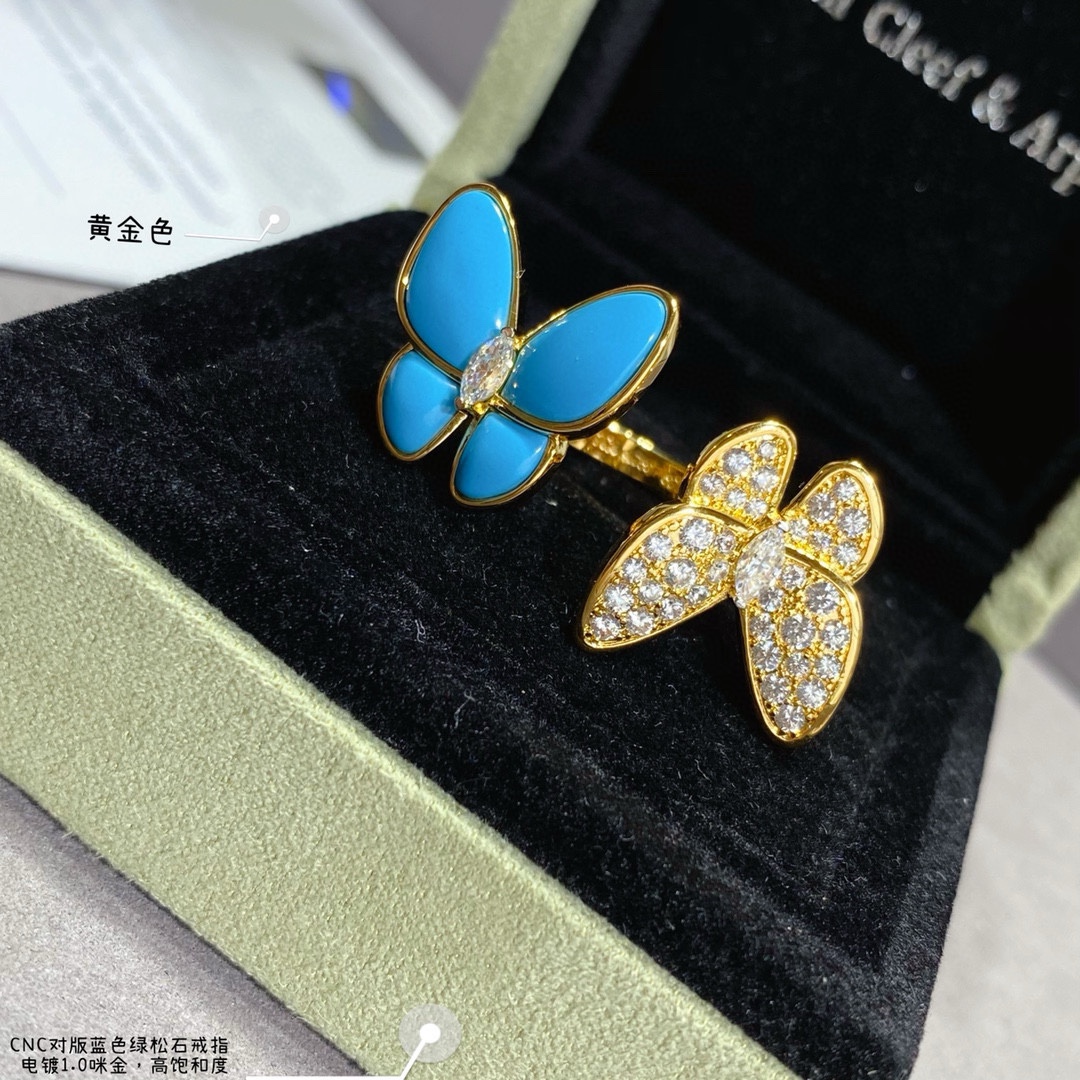 반클리프앤아펠 터쿼이즈 나비 모티브 목걸이 63754 이미지 7