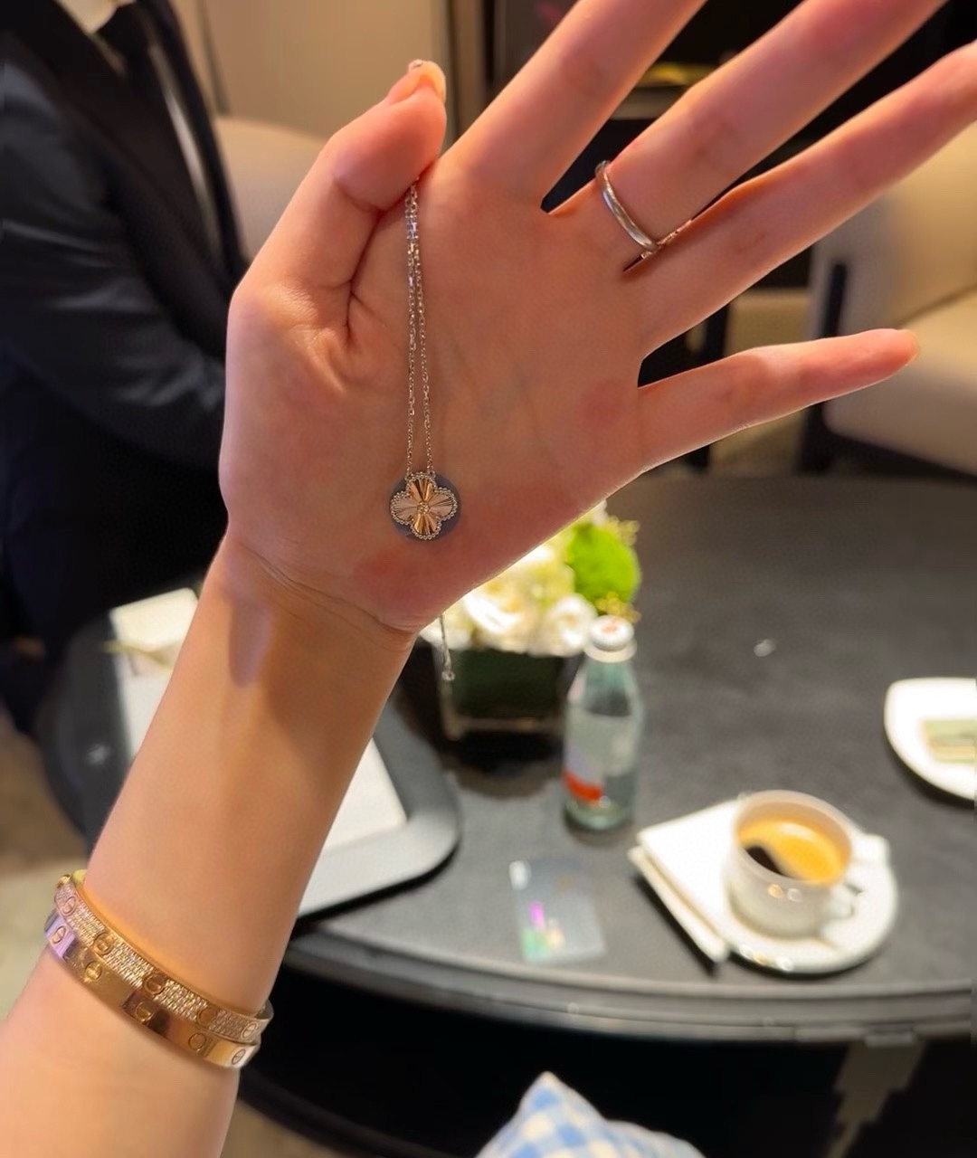 NO:633038,Wearing pictures, Cardia high-end jewelry19860909佩戴图,,卡迪亚高端饰品,Jewelry