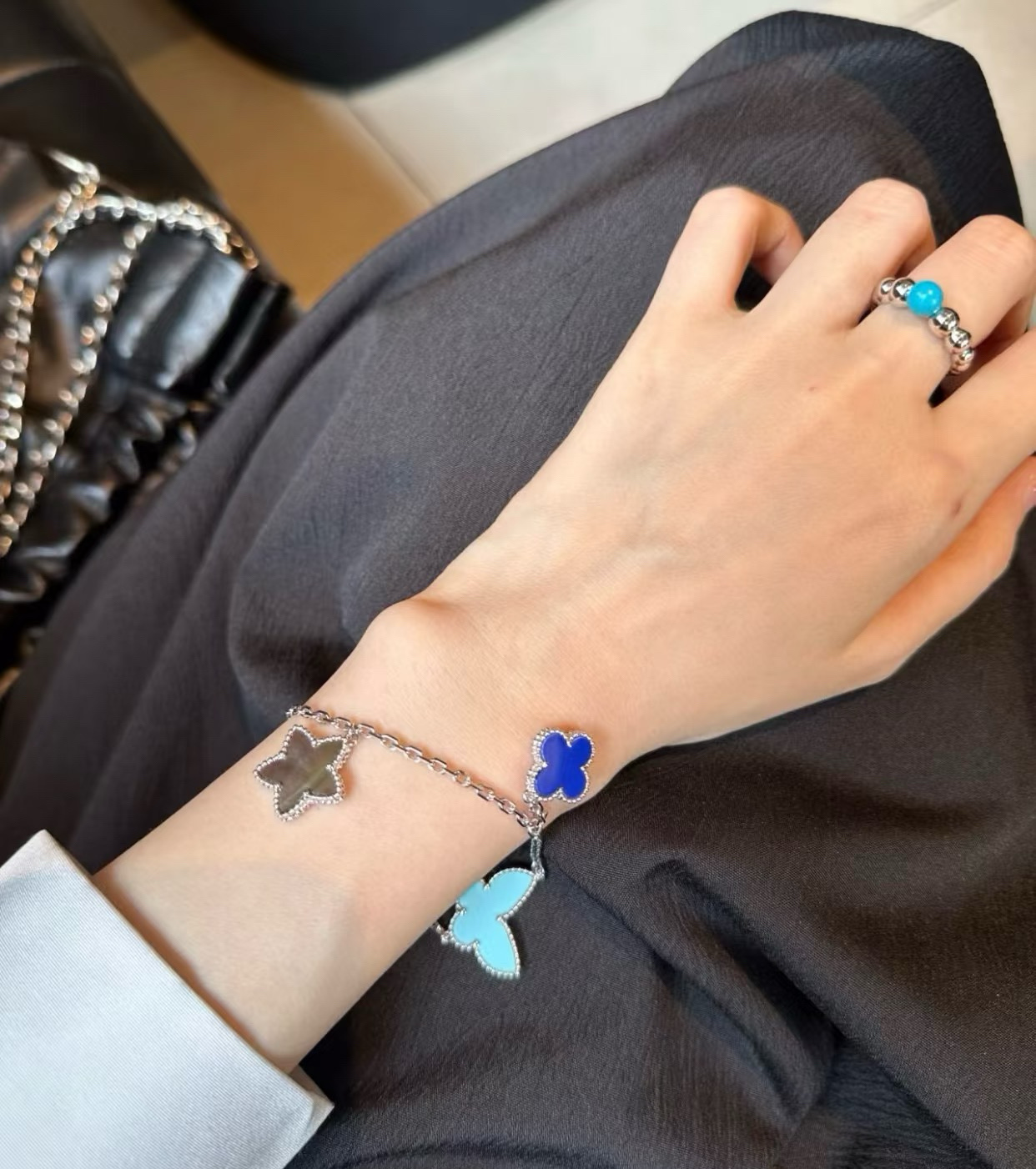 NO:633367,Wearing pictures, Cardia high-end jewelry19860909佩戴图,,卡迪亚高端饰品,Jewelry