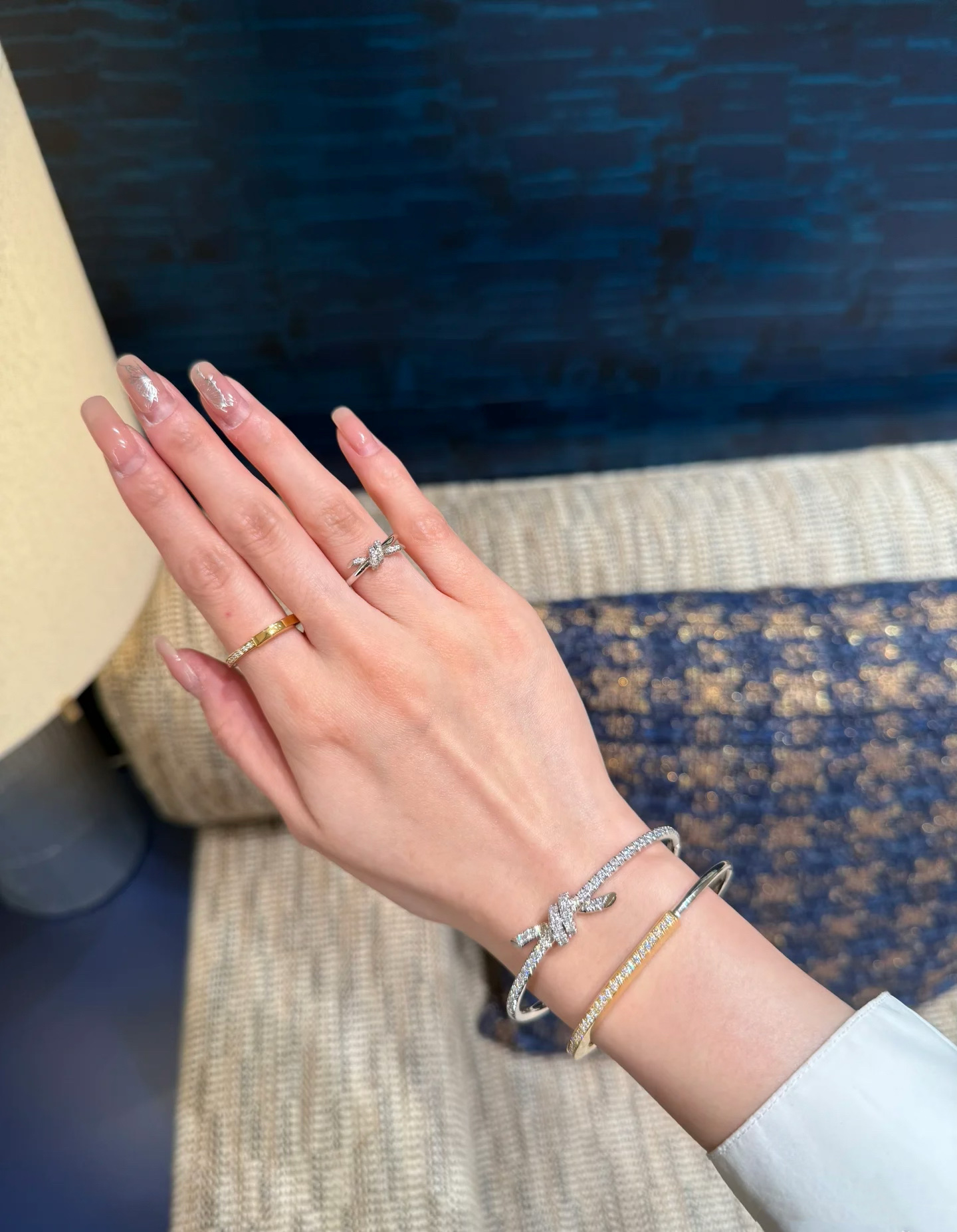 NO:633444,Wearing pictures, Cardia high-end jewelry19860909佩戴图,,卡迪亚高端饰品,Jewelry