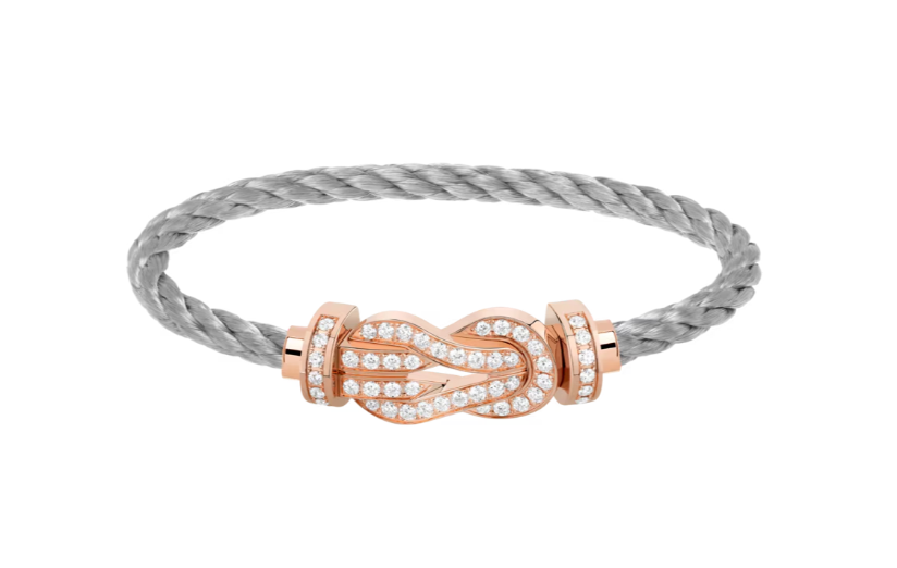 NO:633520,Solid color 8-shaped buckle in silver with moissanite rope and steel rope in various colors, Cardia high-end jewelry19860909纯色 8字扣 银 搭配莫桑钻 绳子 钢绳多种配色,,卡迪亚高端饰品,Jewelry