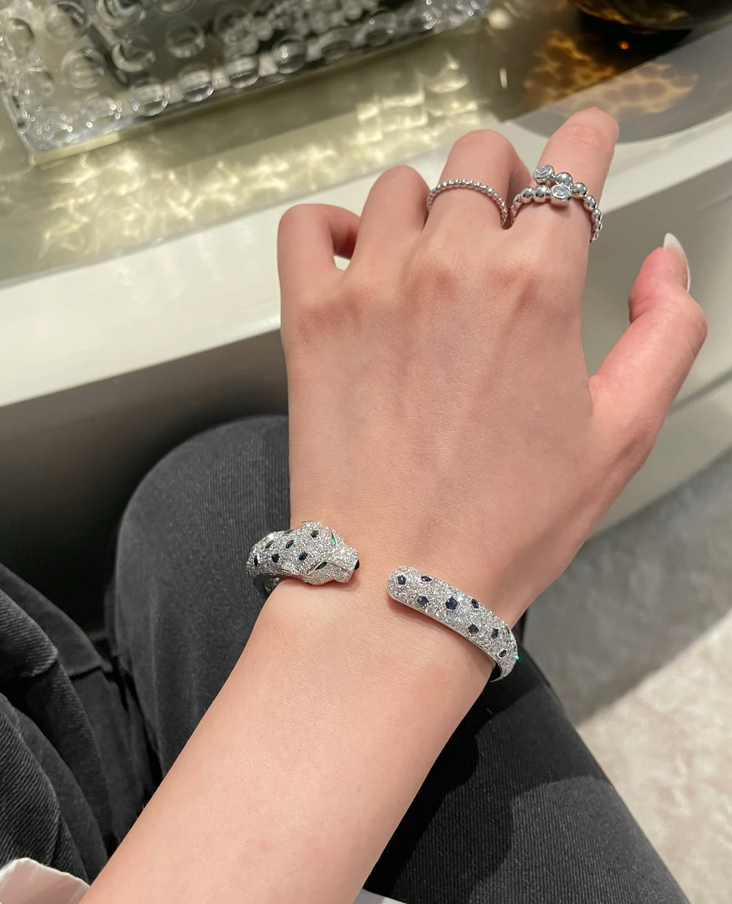 NO:633741,Wearing pictures, Cardia high-end jewelry19860909佩戴图,,卡迪亚高端饰品,Jewelry