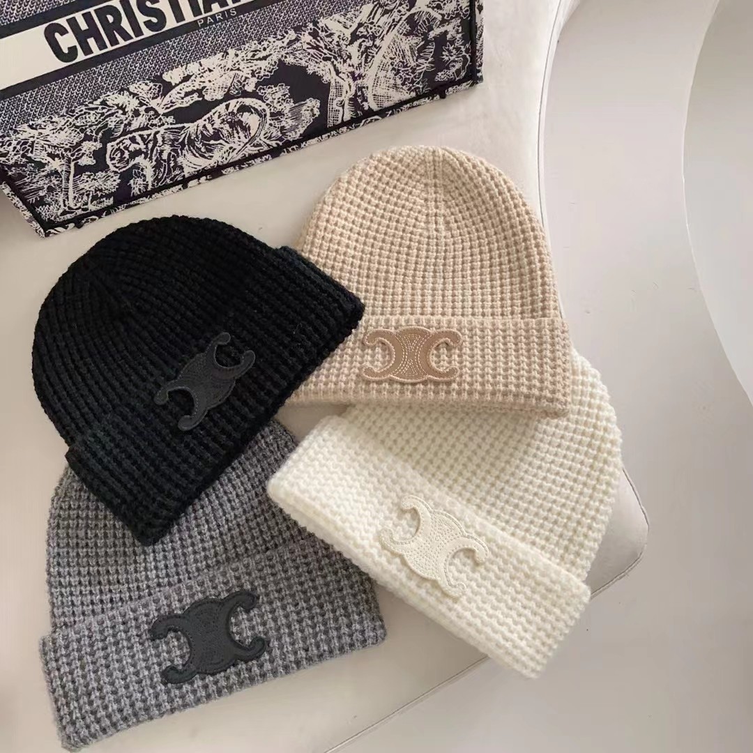 2023 AAA Replica uk 1st Copy
 Celine Designer
 Hats Knitted Hat Knitting Fall/Winter Collection