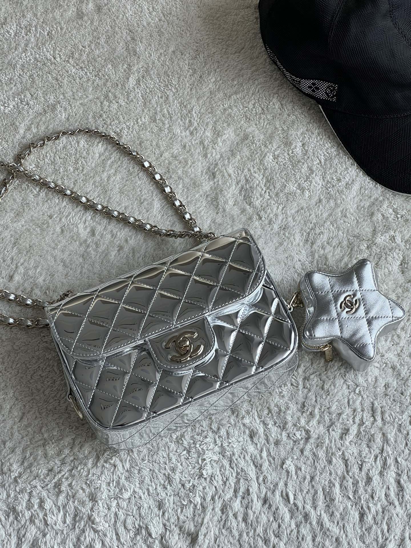 ✨𝗣𝟴𝟬𝟬🇫🇷𝟮𝟯𝗰Estrella de espejo plateado𝗰𝗳 𝗺𝗶𝗻𝗶 ¡Tuve la suerte de comprarlo con éxito! ¡Esta estrella es t…