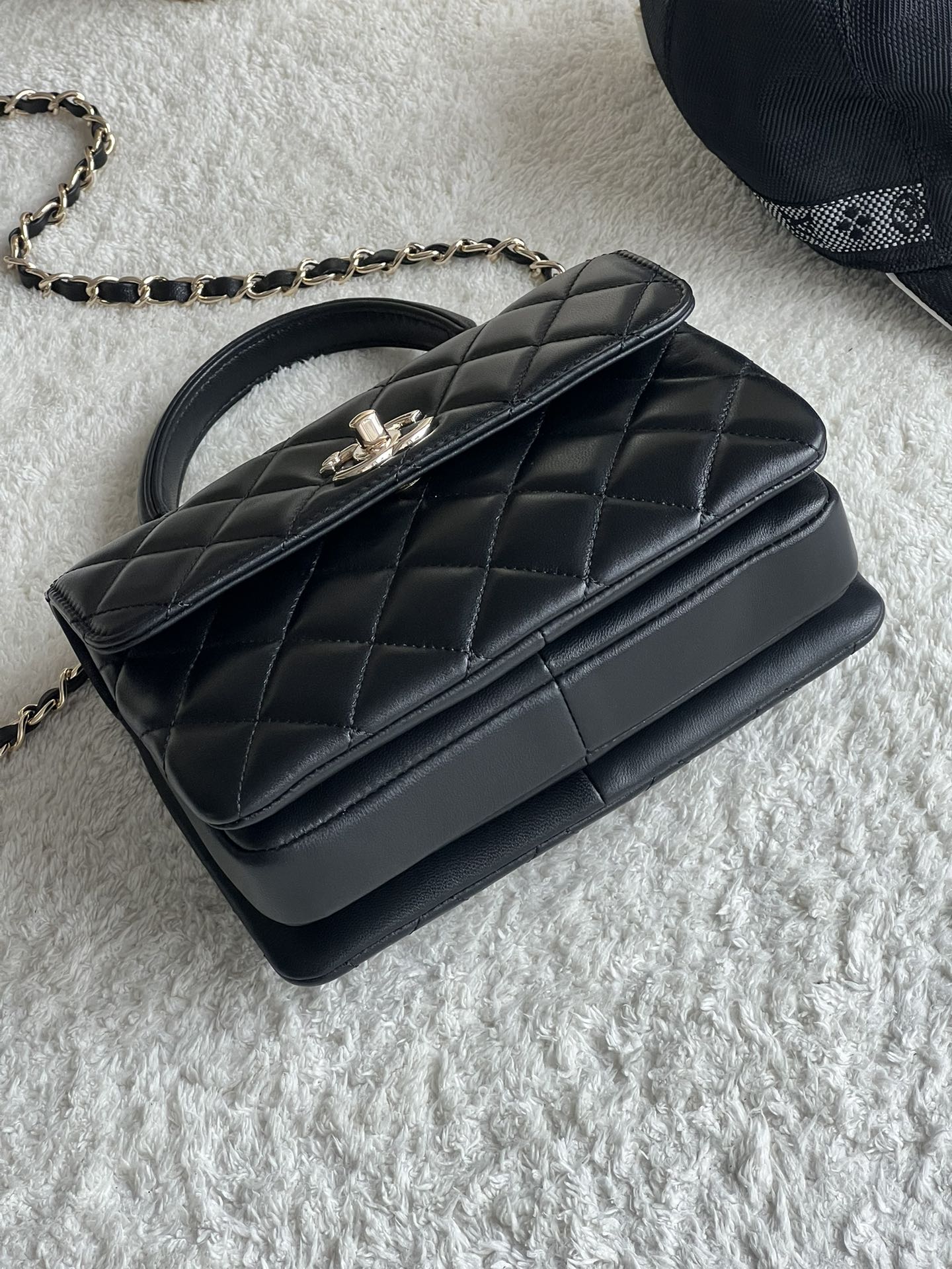 Chanel 24C mini trendy Flap Bag Made of imported lambskin, perfectly handmade!