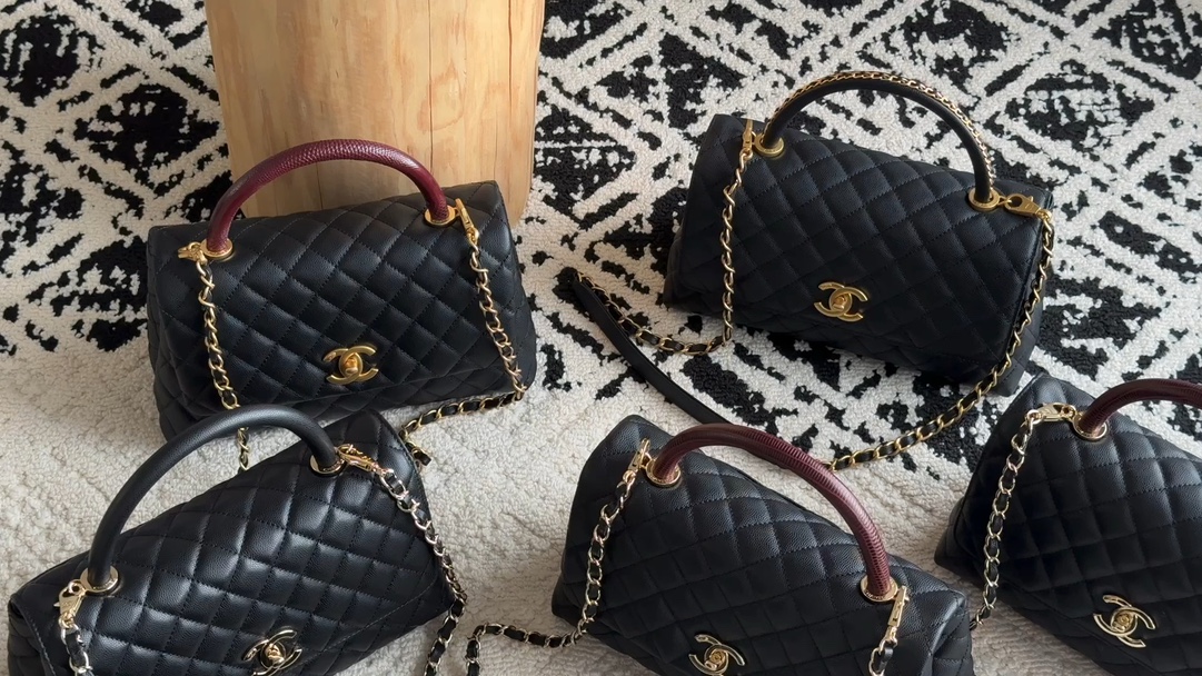 ❒ 𝗖𝗛𝗔𝗡𝗘𝗟 𝗖𝗼𝗰𝗼𝗛𝗮𝗻𝗱𝗹𝗲 𝟮𝟴𝗰𝗺 Colección Negra