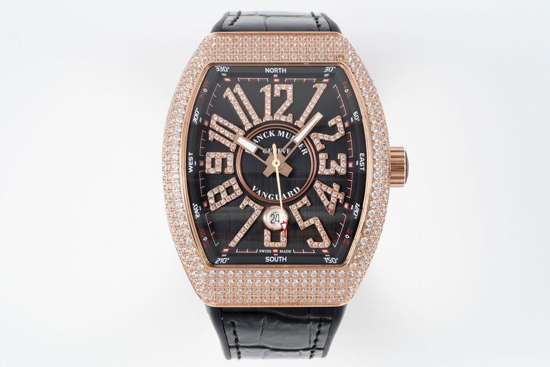 NO:860348,Perfect details, ABF's highest quality, new arrival [Franck Muller] FM Vanguard Yachting V45 yacht series 44x54 mm1. Original molding of the case, especially the sandwich structure case. The blue side grooves and the blue lugs protruding from the crown position on the middle inner side make the production process of the case more difficult. After more than 10 months and multiple first edition proofreadings, it was finally developed and produced successfully. It is completely made of 316 stainless steel. It is not a low-cost plastic mold in the market. 2. This version of the V45 blue yacht lettering and real franc fonts are all made of original 11-height digital concave edge franc-baked real dings. The cost is high and the production is complicated. The yield rate is low. There is a magnifying glass gasket layer on the lower layer of the lettering. The calendar window also uses a sapphire magnifying glass. It always maintains the requirement of being universal with the original. Keep improving. 3. Using ultra-large arc and ultra-high-definition light-transmitting sapphire crystal glass, which is made of a single piece of 40*50mm. The sapphire raw material with a thickness of more than 15mm is carefully ground according to the curvature of the case. The scrap rate is high and the yield is extremely low. 4. The diamond-set buckle adopts the original mold and is consistent with the original V45 baby's breath. It is more convenient to wear and restores the original version to the maximum extent. The bare shell version uses a folding snap buckle consistent with the original version. 5. The bent hands are fitted to the lettering and are matched with the high-frequency amplitude 28800 ETA2824 movement. Accurate travel time, stable quality, curved case design that fits the wrist 6. Upgraded steel-tipped calendar high-grade rubber strap, more soft and comfortable, the only version on the market that can be used for original watch straps V45 Blue Yacht Welcome to your tasting.,,franck muller19860909完美细节 ABF 最高品质 新款到货【 Franck Muller】法兰克穆勒 FM Vanguard Yachting V45遊艇系列 44x54 mm1.表壳原版开模 特别是三明治结构表壳 中间内侧 蓝色的侧槽和把头位置凸出来的蓝色耳位 更是使表壳的制作过程更加困难 然后历时10个多月经过多次初版校对 终于研发制作成功 完全采用316精钢制作 而非市场低成本的塑胶模具 2.本版本V45蓝色游艇字面 真法郎字丁 都是采用原装11高度的数字凹边内法郎烤真丁 成本高 制作复杂 良品率低 字面下层有放大镜垫片层 日历窗也是采用蓝宝石放大镜 始终保持与原装可以通用的要求 精益求精 3.采用超大弧度 超高清透光的蓝宝石水晶玻璃 由一整块40*50mm 厚度超过15mm的蓝宝石原料 根据表壳弧度精心细磨 报废率高 成品率极低 4. 镶钻版表扣采用原版开模 与原装V45满天星一致的镶钻针扣表扣 更加方便佩戴 最大限度还原原版 光壳版 采用的是折叠按扣 与原版搭配一致 5. 压弯表针与字面贴合 搭配高频率振幅 28800的ETA2824机芯 走时精准 质量稳定 紧贴手腕的弧形表壳设计 6.升级版钢头历高级橡胶表带 更加柔软舒适 市场唯一版本 可以用于原装表的表带 V45蓝色游艇 欢迎您的品鉴.,,franck muller,Watch