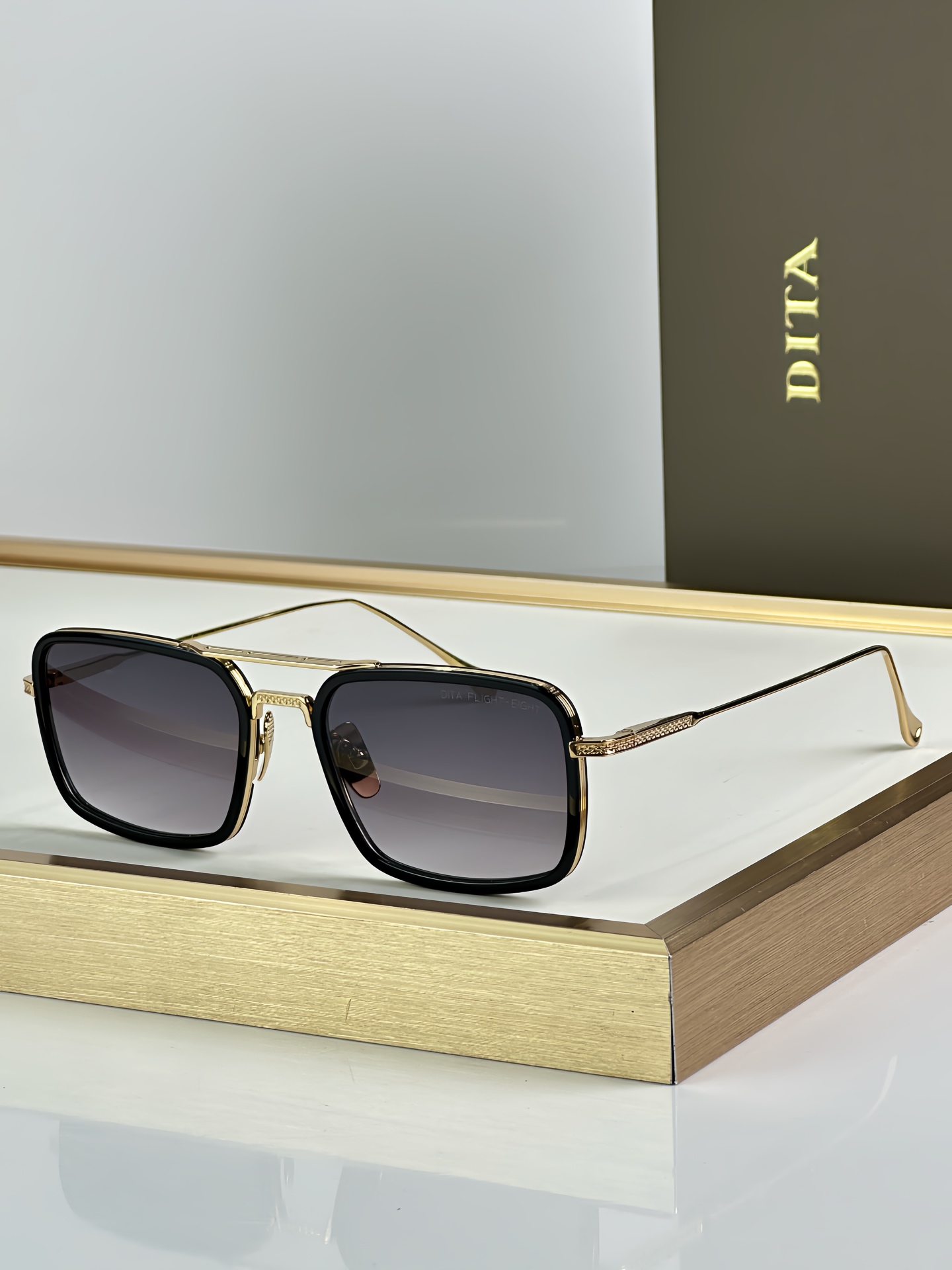 Dita Flight DT008 Sunglasses - Metal Frame, Nylon Lens, UV400 Protection 2 i1750927838804 8898 0 0