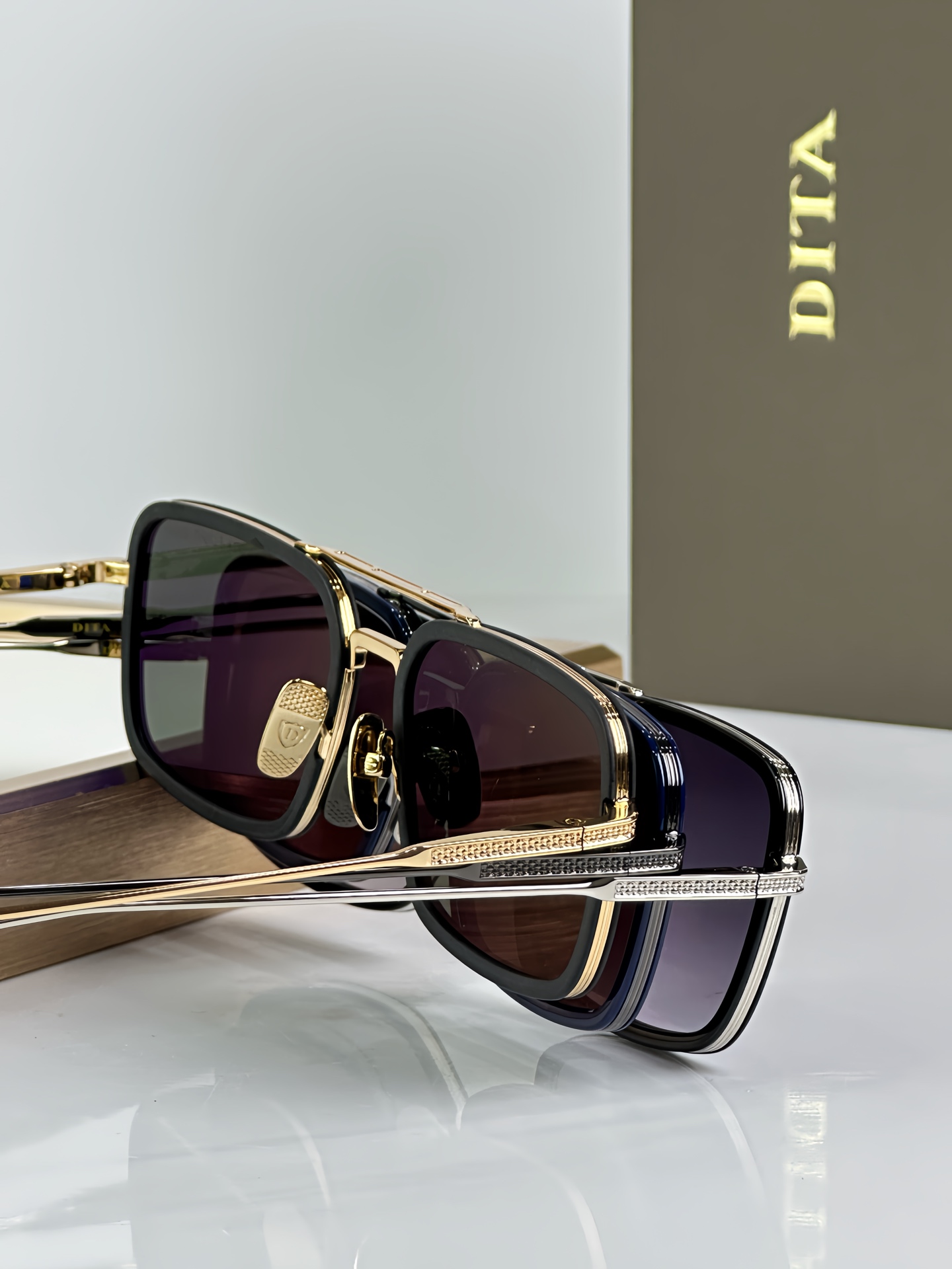 Dita Flight DT008 Sunglasses - Metal Frame, UV400 Protection, Stylish Shades 8 i1750927982394 1438 0 6