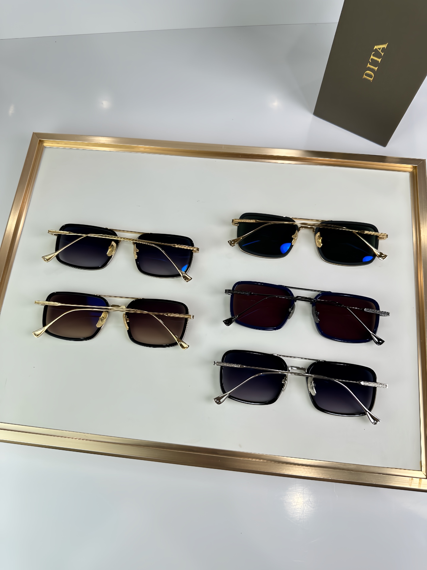 Dita Flight DT008 Sunglasses - Metal Frame, UV400 Protection, Stylish Shades 9 i1750927982429 5150 0 7