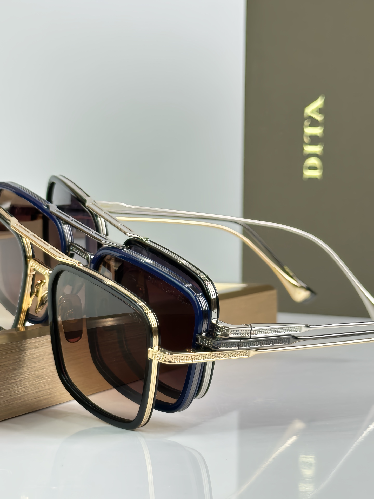 Dita Flight DT008 Sunglasses - Metal Frame, UV400 Protection, Stylish Shades 7 i1750927984790 6874 0 5