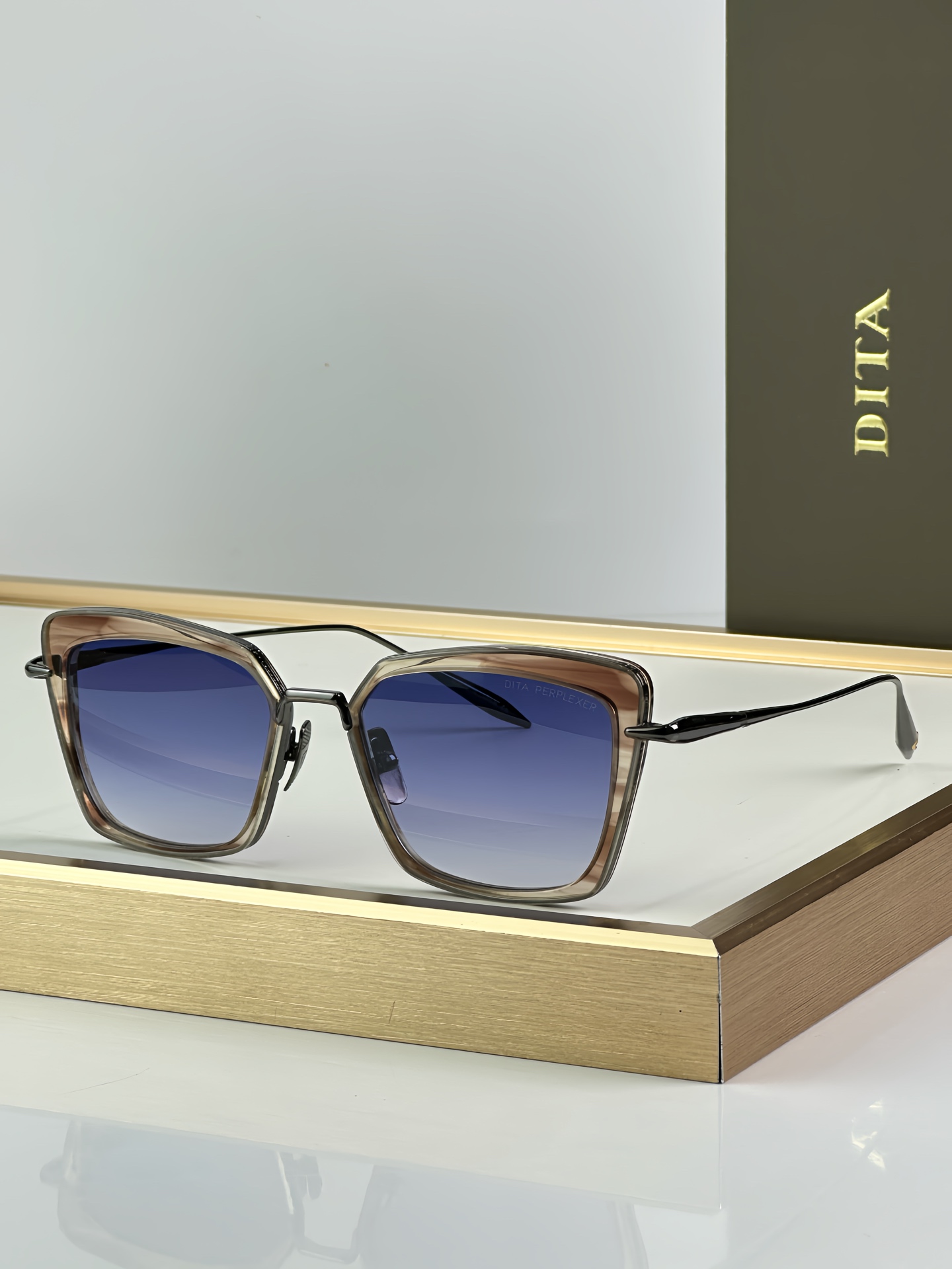 Dita Perplexer DTS 405 White Gold Sunglasses | Premium Designer Eyewear 5 i1751076088616 6364 0 6