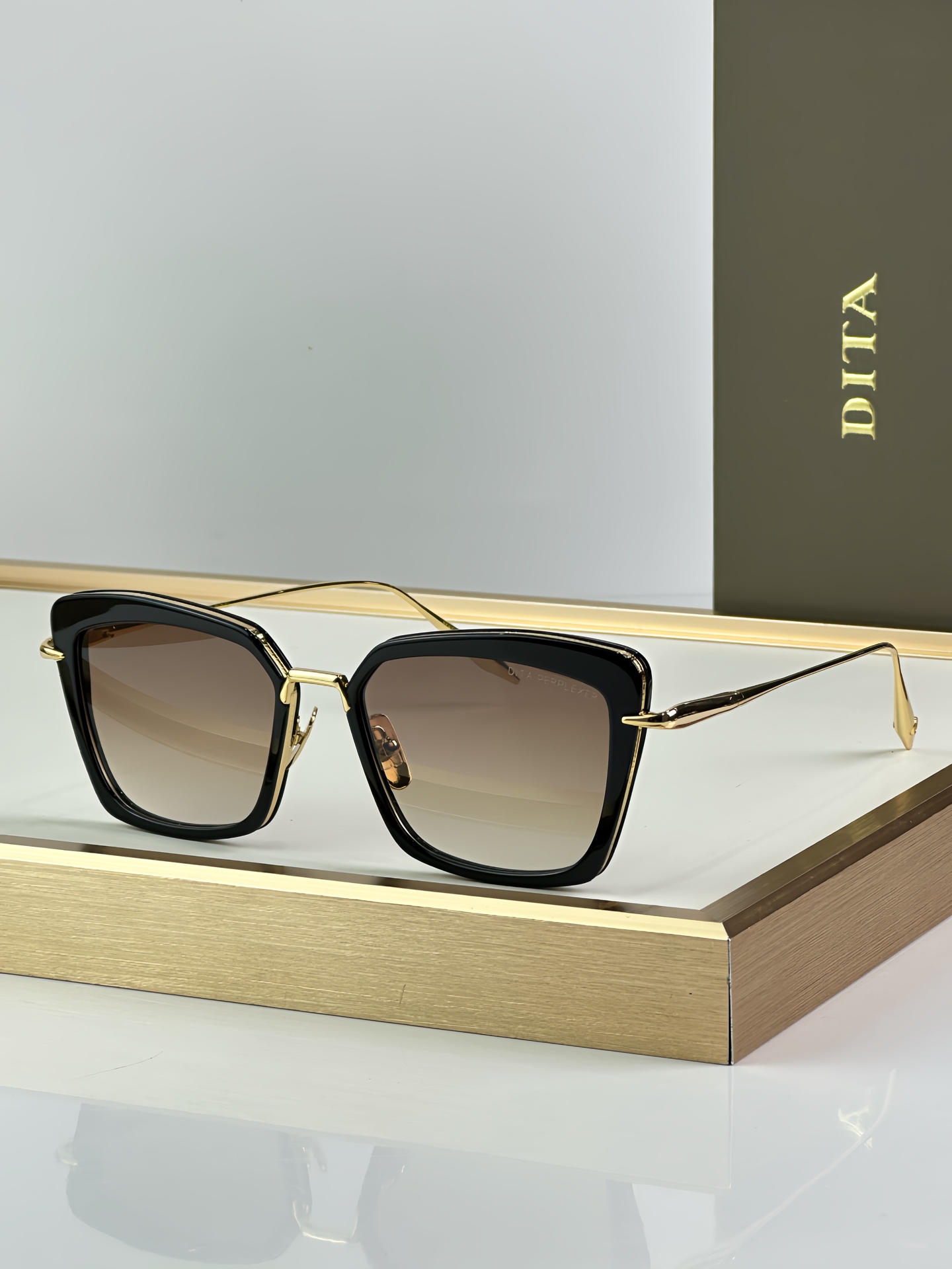 Dita Perplexer DTS 405 White Gold Sunglasses | Premium Designer Eyewear 6 i1751076151059 3343 0 5
