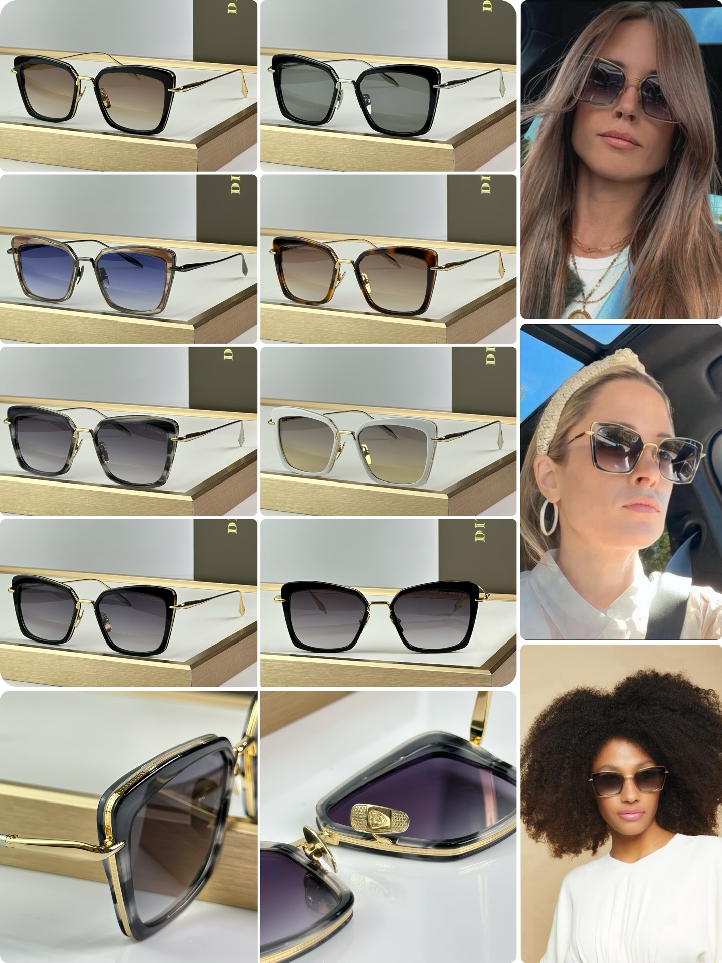 Dita PERPLEXER DTS 405 Sunglasses Stylish Shades - Size 54-18-135