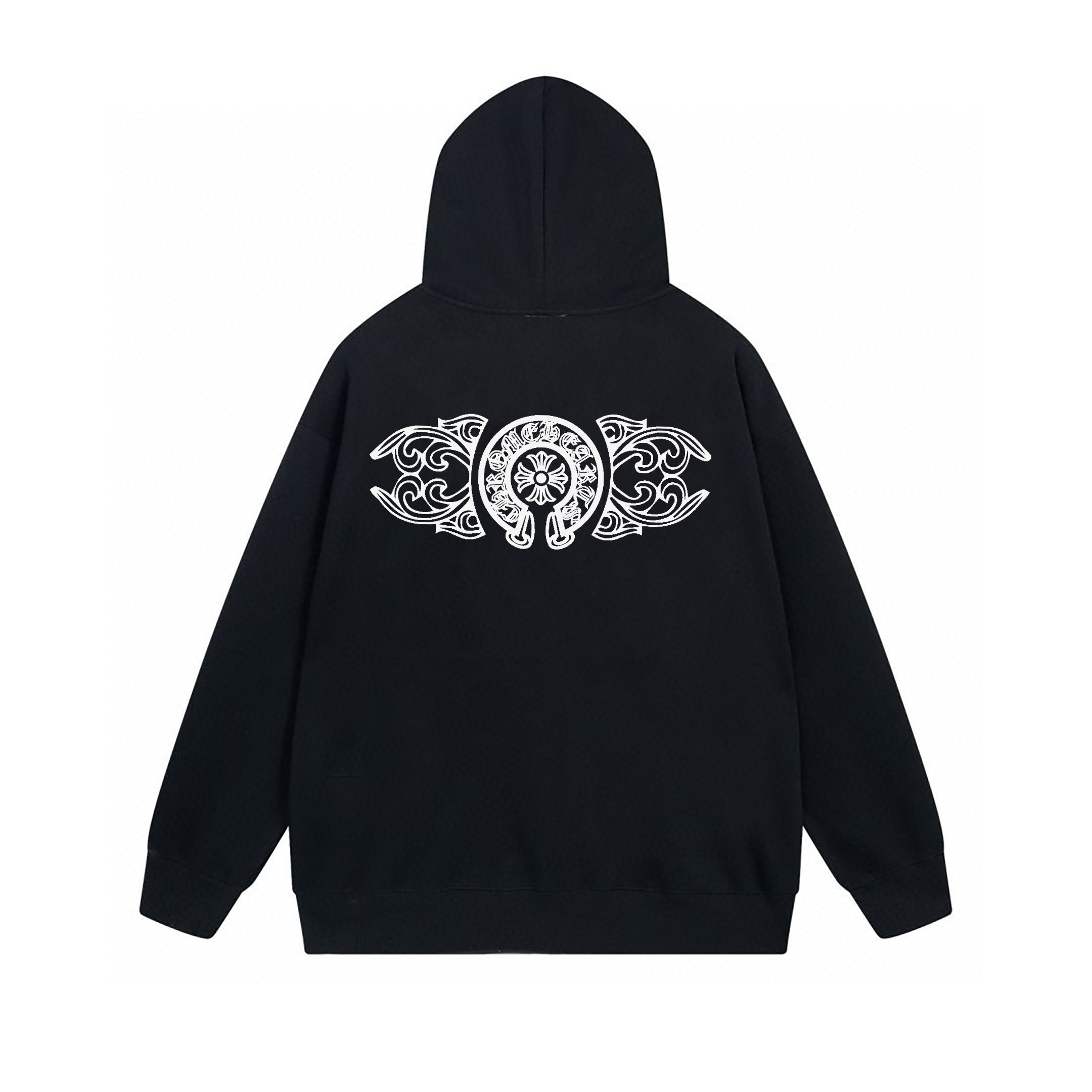 💰130
克罗心 双翅冬季加绒加厚连帽开衫拉链卫衣外套

【高端冬季加绒拉链卫衣系列】
甄选530g银狐绒加厚面料 区别市场便宜货200g低廉单薄品质 本款软糯亲肤 超级保暖 不起球不褪色不变形 质量超级好，内里绒柔软的让你爱不释手，布料挺实，绝对厚实，打底单穿都是百搭，绝绝子百搭！冬季穿这款卫衣，再随意搭配一件夹克 棒球服之类的 可抗零下10度 摆脱棉衣羽绒服的臃肿感 叠穿更潮流时尚有衣品

专柜定制 还原最真实的百分百质感/订制原版三标 下摆袖口罗纹开版制作/定制拉链/定制拉链包边条/口袋也有绒 冬天不怕手冷 各个细节走线都做到了极致冬季必备单品 细节到位！重工品质！真正品质好款（代购级品质 随意出入专柜无压力）

宽松版型，大厂做工，品控到位，放心入手✅

男女同款 情侣搭配更出彩🤩
                                                                     
Color：黑色/浅灰色/藏青
Size：M/L/XL

                    胸围         肩宽       衣长
           M       120          60           70      
           L        125          62           72               
           XL      130         64           74  
              
           【注：手工测量 存在1～3 cm 误差】