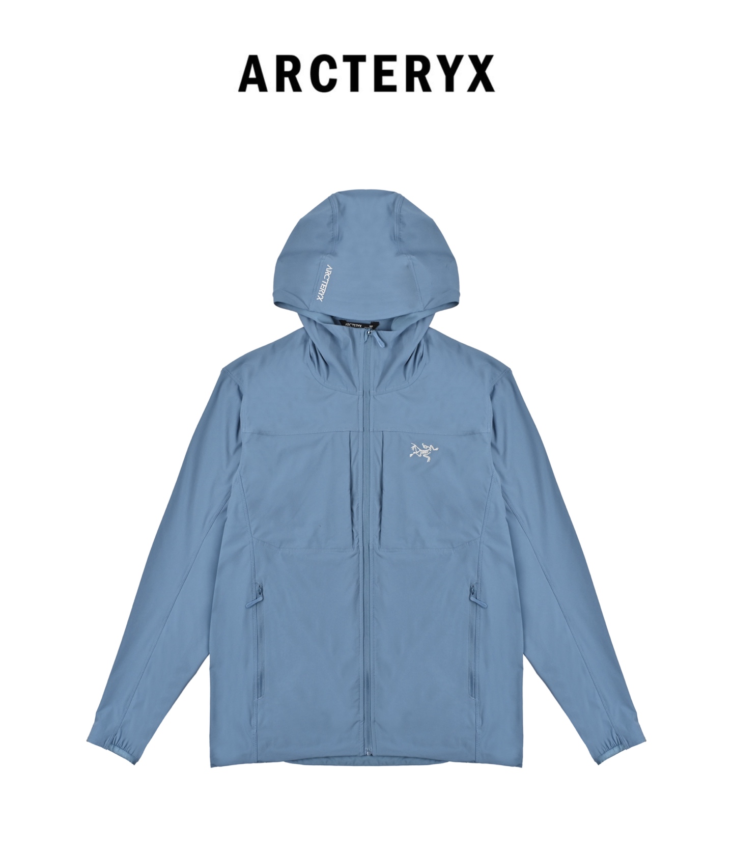 #P 琢石蓝(纯原版本) ARCTERYX 始祖鸟Gamma Lightweight Hoody 纯色连帽软壳轻薄户外防风防晒夹克外套 Gamma SL/升级版刺绣标Arcteryx Gamma LightWeight Hoody 全新改款设计 胸前口袋跟mx对齐!防风防泼水,UPF防晒50 % 春夏秋季轻透气软壳!面料轻薄春夏秋可穿! 徒步旅行可以是一次轻松的漫步,可以是一次前往偏远湖泊的旅行,也可以是一次登山或滑雪之旅的开端.无论是哪种徒步旅行,你都需要一款能适应多变微气候和天气的防护服.这款Gamma LightWeight 连帽衣就能满足这样的需求.其轻薄耐久的FortiusTM1.0双层组织面料具有四向弹力,且防风、防水、防晒.透气.StormHood兜帽提供保护的同时不会影响周边视线,拼接的修身剪裁和高效设计简洁. Gamma LightWeight是Gamma软壳外套系列中薄的款式,面料四维弹力,防风防小雨,UPF防晒50 % 轻薄透气,适合春夏穿着. 颜色:隐秘灰 琢石蓝 球藻绿 黑色 (⚠️只有黑色有XXL码) 肩宽: 48 50 52 54 胸围: 114 118 122 126 袖长: 64 65 66 67 前衣长:66 68 70 72 后衣长:70 72 76 80 建议尺寸为合身尺寸 S(130斤以内) M(130-150斤) L(150-170斤) XL(170-190斤) XXL(190-210斤) (⚠️只有黑色有XXL码)