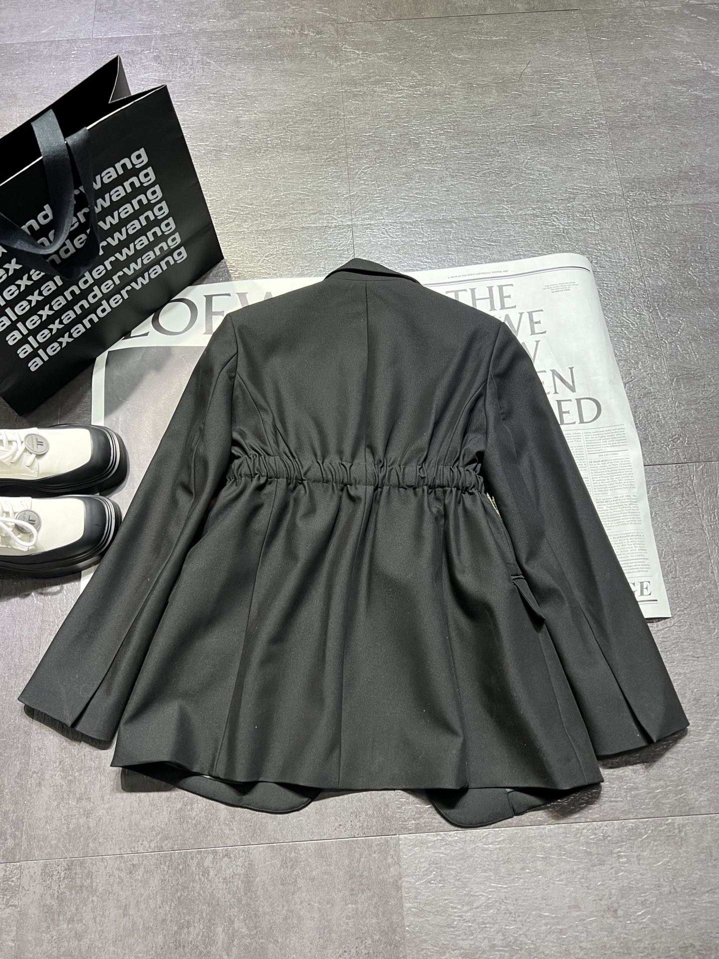 High-Quality Original Alexander Wan High-Waist Wool Suit with Custom-Made Belts: Over 10,000 Pieces Sold - 图片 6