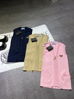 Prada Ropa Camisas y blusas Camiseta de tirantes Tejido Colección de verano Casual