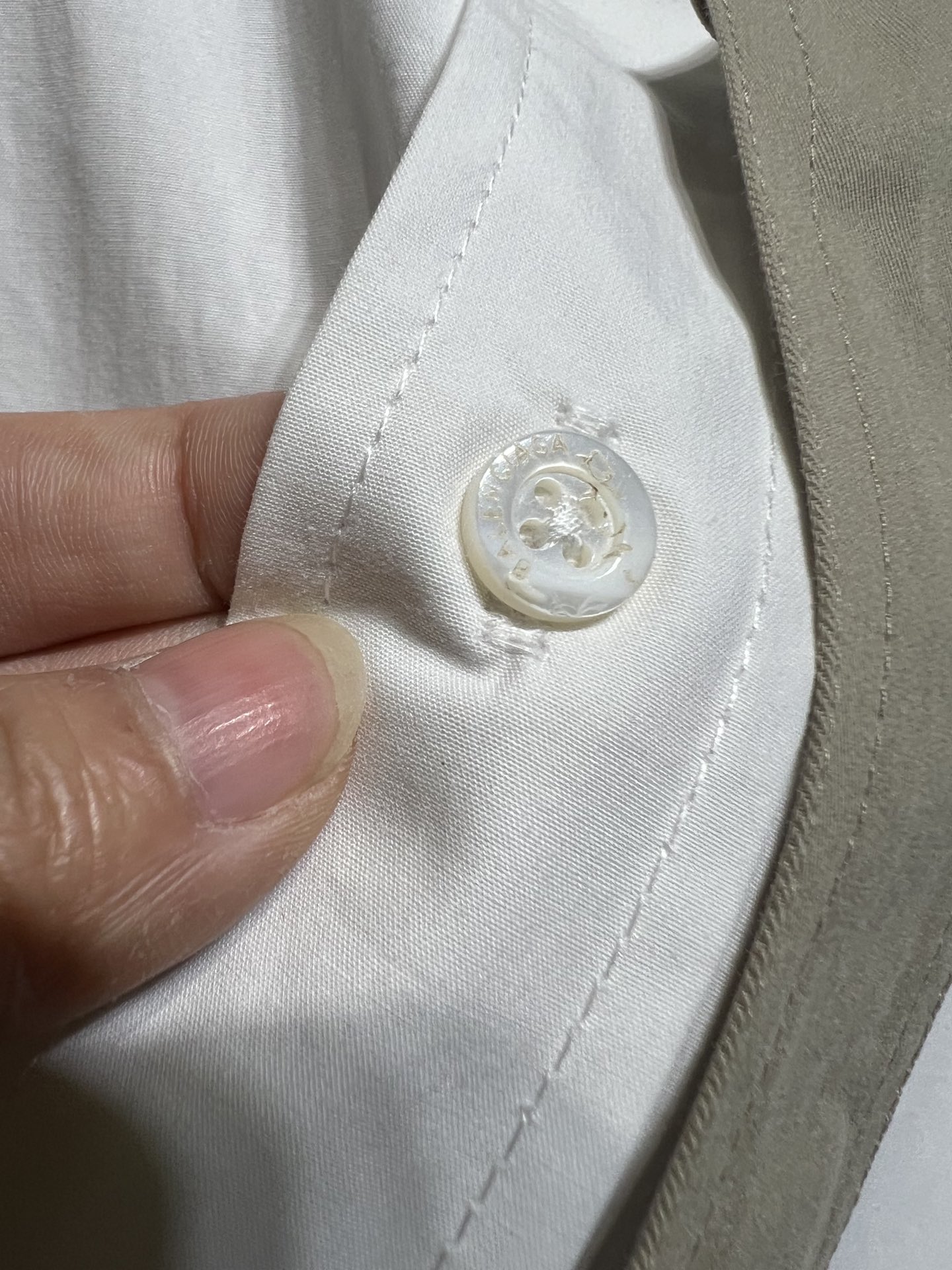 High-Quality Women’s Clothes: Balencia Blouse, Bone-Sensored Cotton Shirts, High-End Fashion - 图片 6