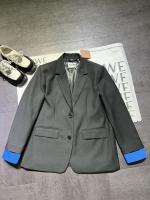 * Miumi * 25 ans de nouveaux modèles, Liu Hao a le même modèle, les coutures à manches, l'explosion chaude, le tissu de vêtements occidentaux mixtes en laine, la propagation sur le haut gris personnalisé. 1 * Miumi * 25 ans de nouveaux modèles, Liu Hao a le même modèle, les coutures à manches, l’explosion chaude, le tissu de vêtements occidentaux mixtes en laine, la propagation sur le haut gris personnalisé.