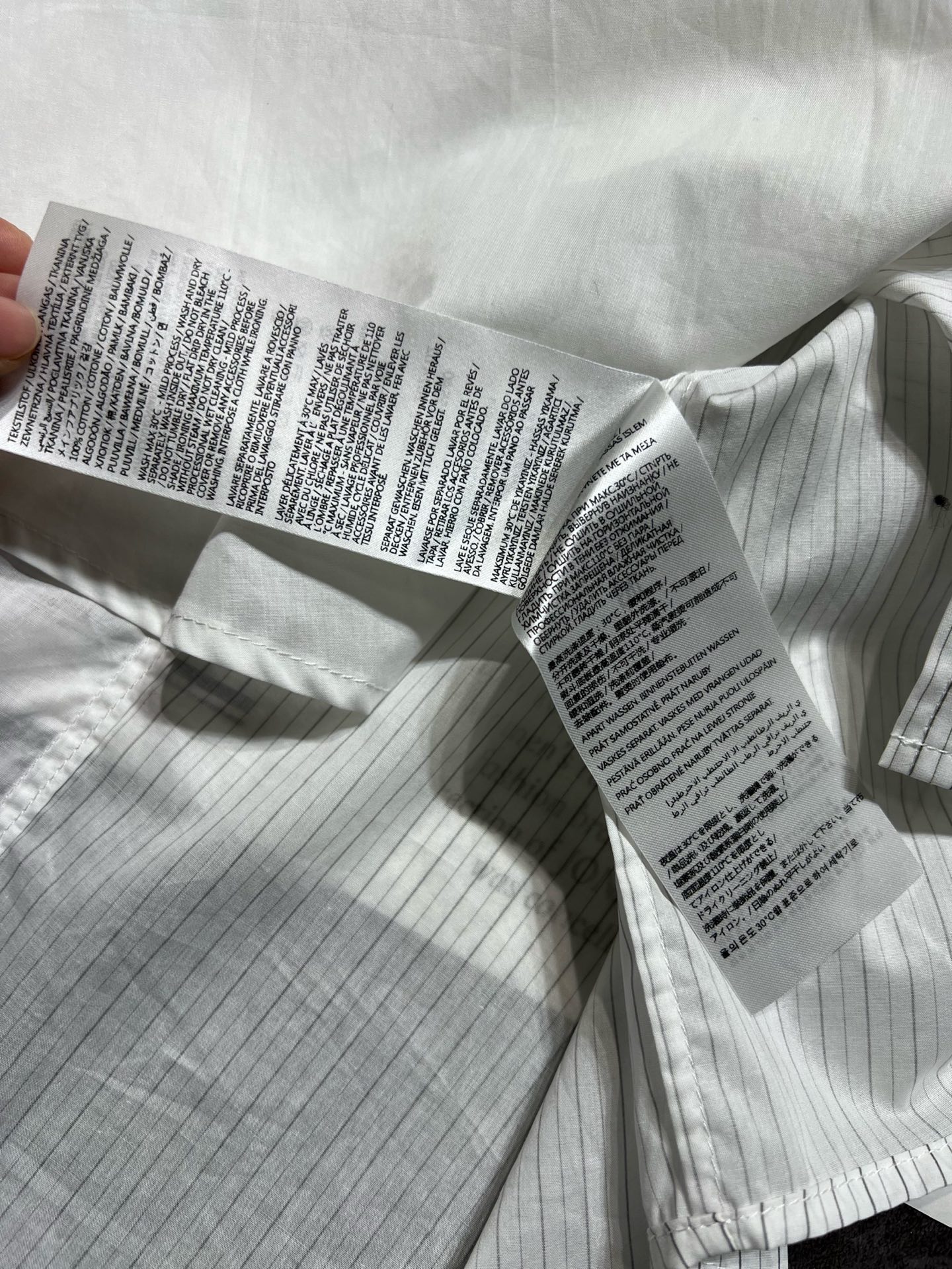 High-End Women’s Clothing: Mm6 Maison Margiela Long-Sleeve Shirts and Tweed Variations - 图片 8