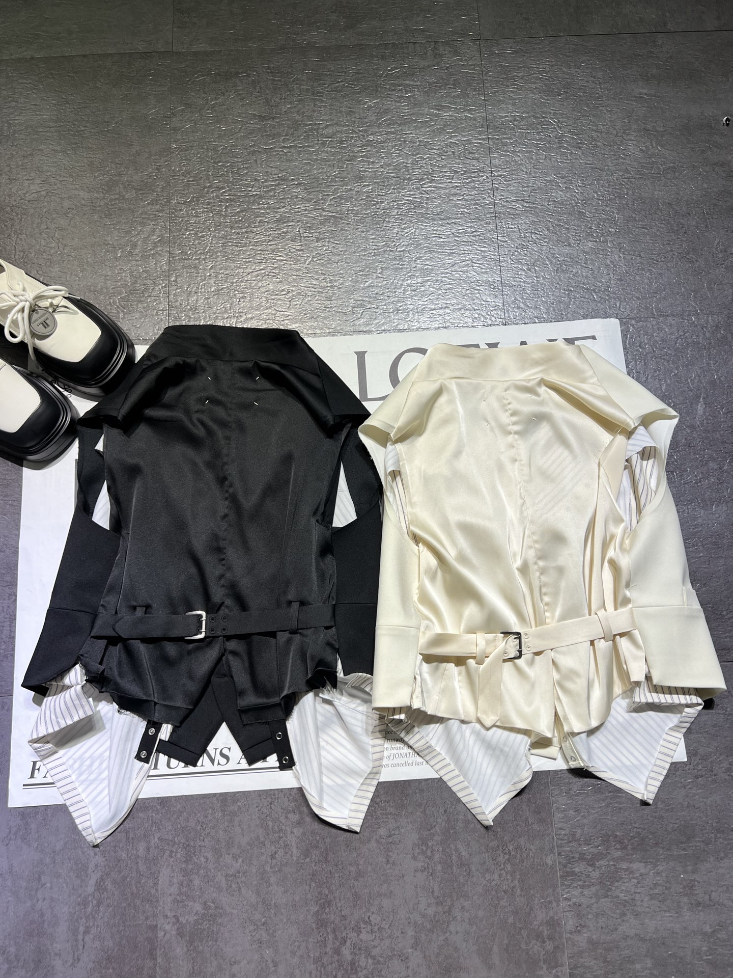 High-Quality Maison Margiela Women’s Suit: Original 1:1 Custom, Wool Fabric, Top-End Quality - 图片 6