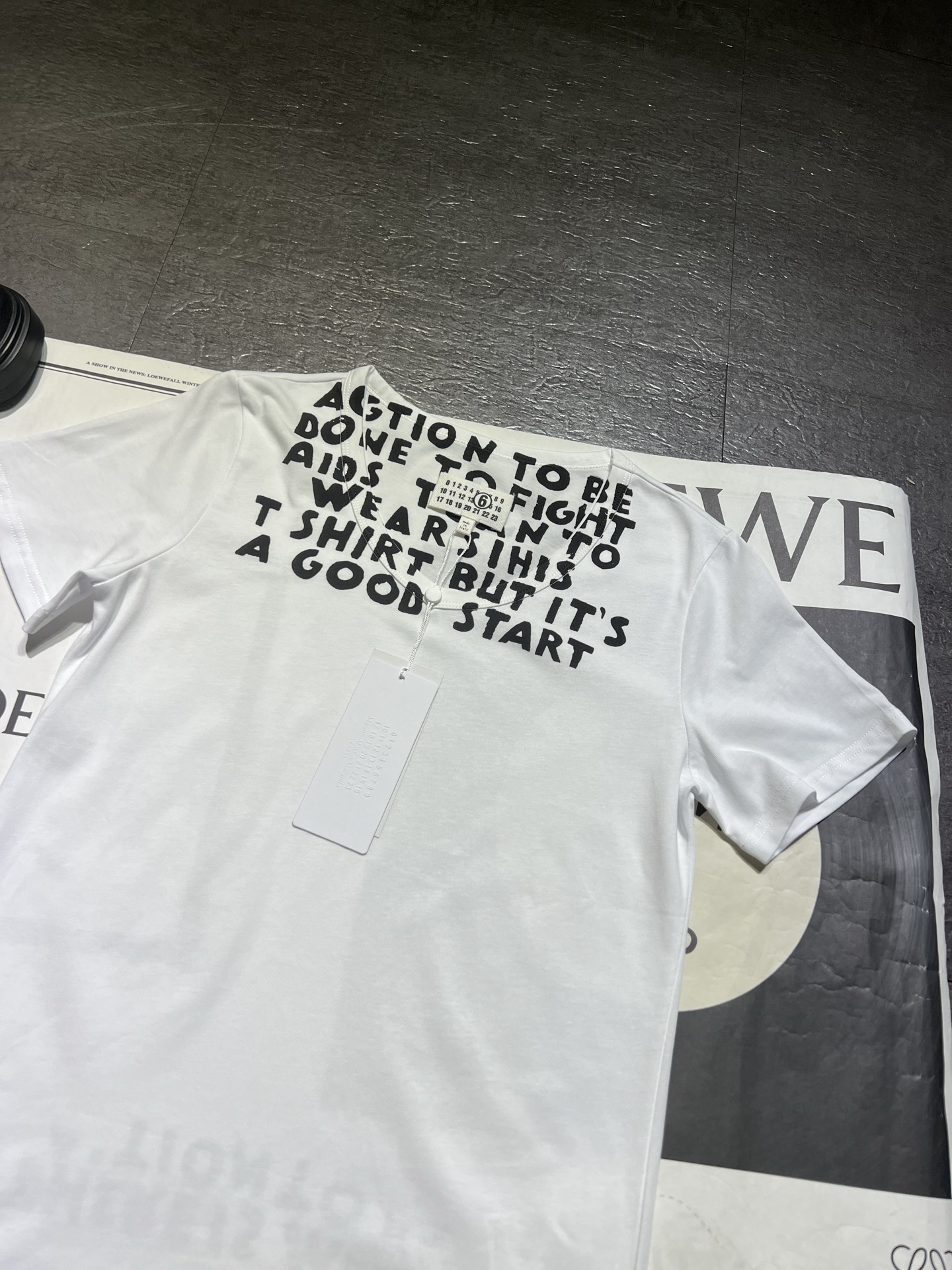 High-Quality Women’s Clothes: Maison Margi*la 25Ss Spring/Summer New MM6 Digital Printed T-shirts - 图片 2