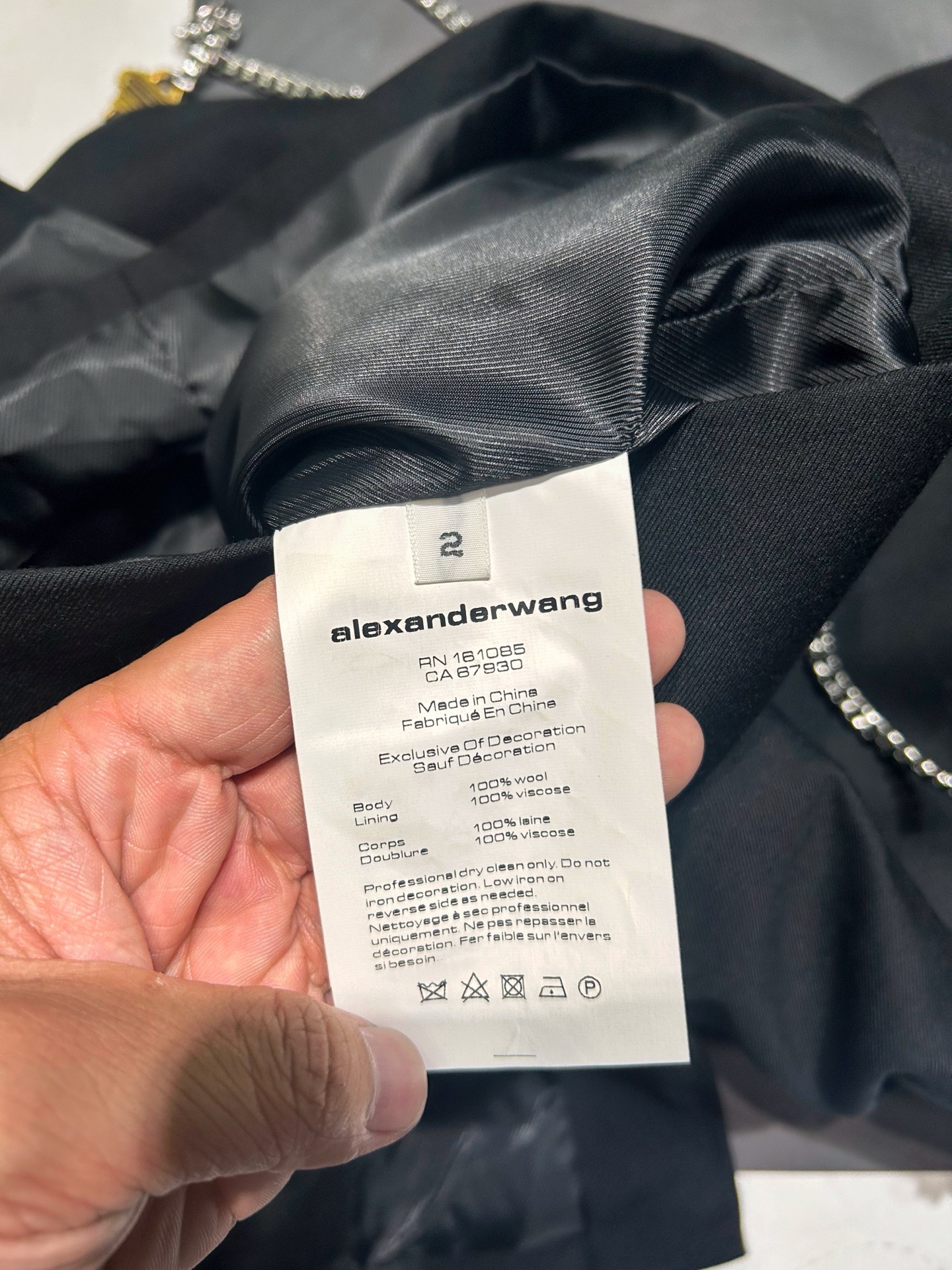 High-Quality Women’s Clothing: Alexanderwan Knitting Dress with Chain Decoration and Security Pants - 图片 8