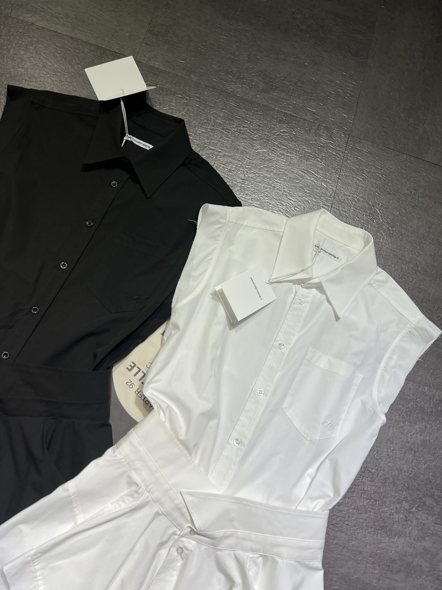 High-end Alexanderian King’s Sleeveless Shirt Dress: High-Quality Women’s Clothing [New Product] - 图片 2