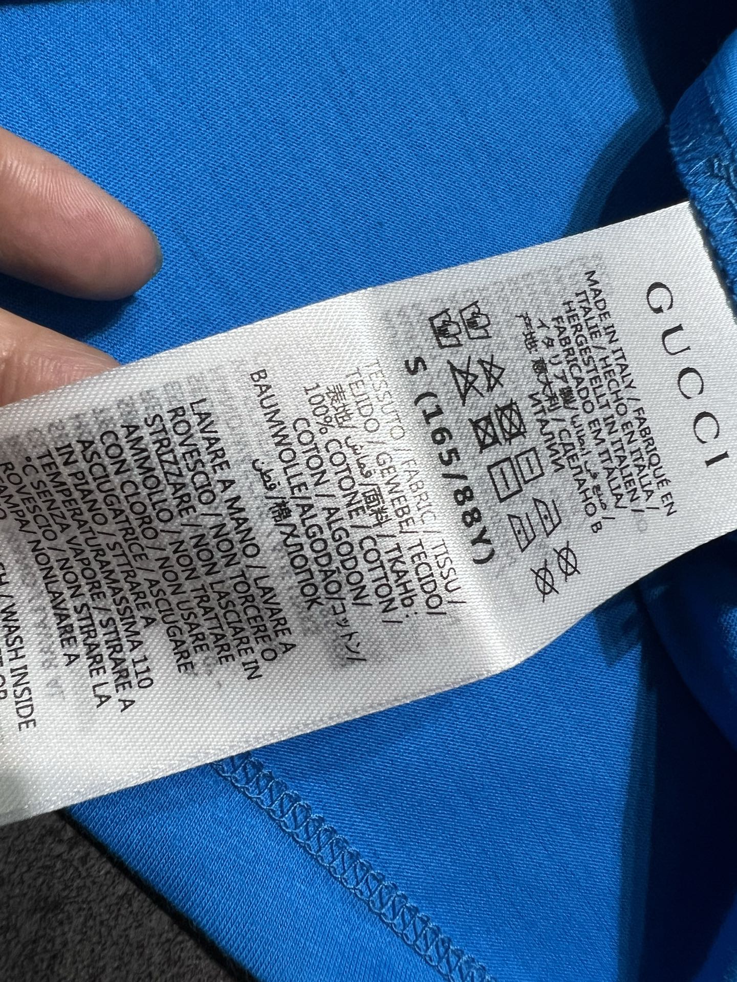 P357 Single-handed female suit packaged Gucci’s morning and autumn T-shirts, kavai, 100% pure cotton - 图片 8